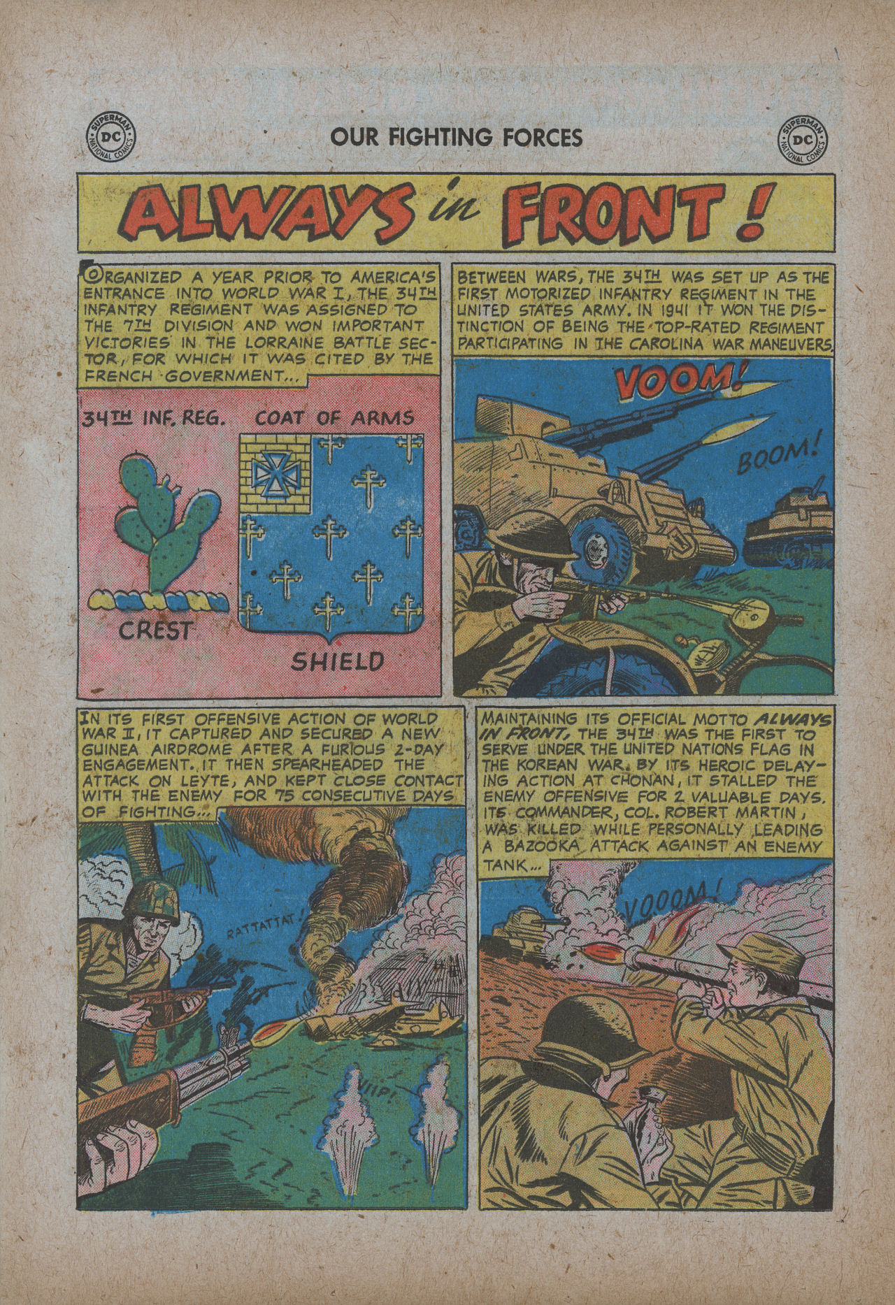 Read online Our Fighting Forces comic -  Issue #20 - 20