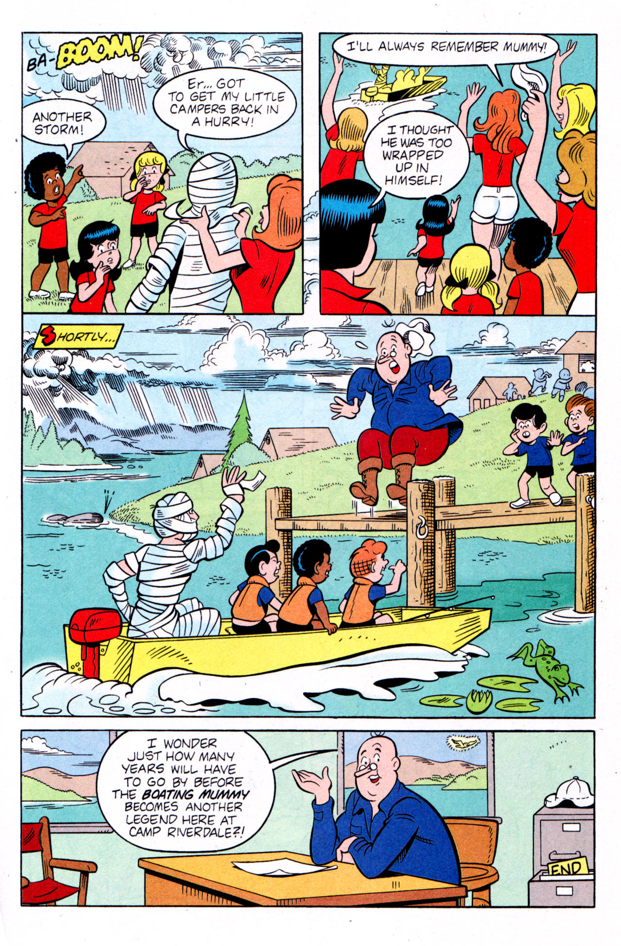 Read online Little Archie, The Legend of the Lost Lagoon, Free Comic Book Day Edition comic -  Issue # Full - 28