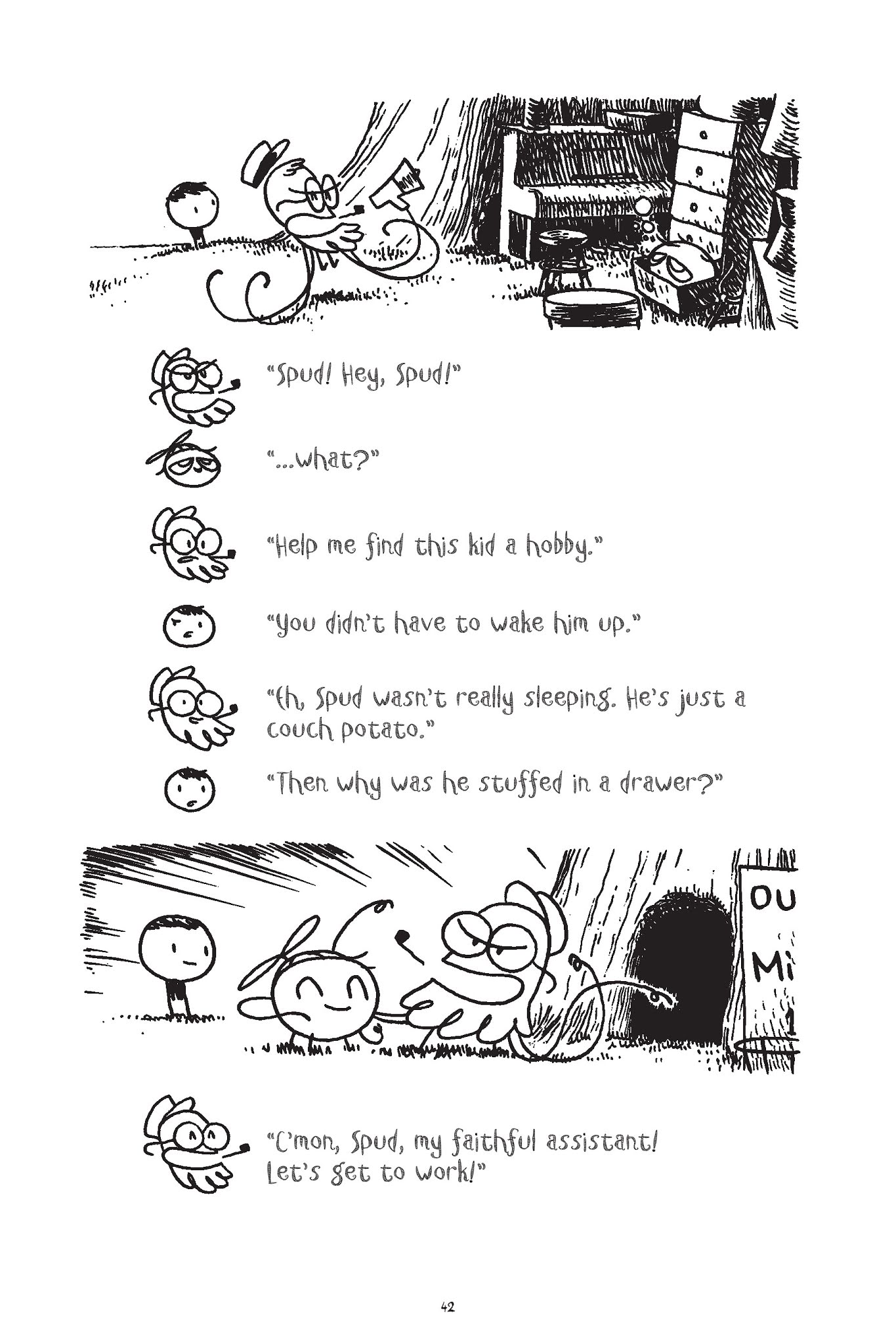 Read online The Big Empty Life of Alphonse Tabouret comic -  Issue # TPB (Part 1) - 43