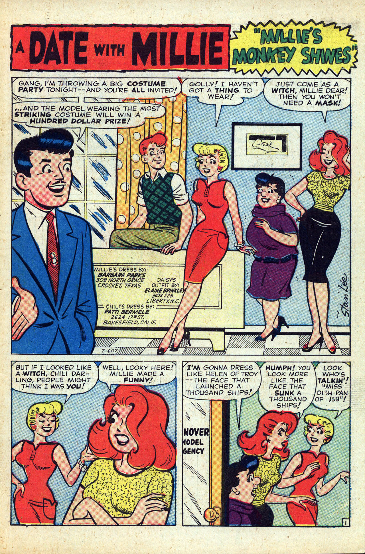 Read online A Date with Millie (1959) comic -  Issue #3 - 3