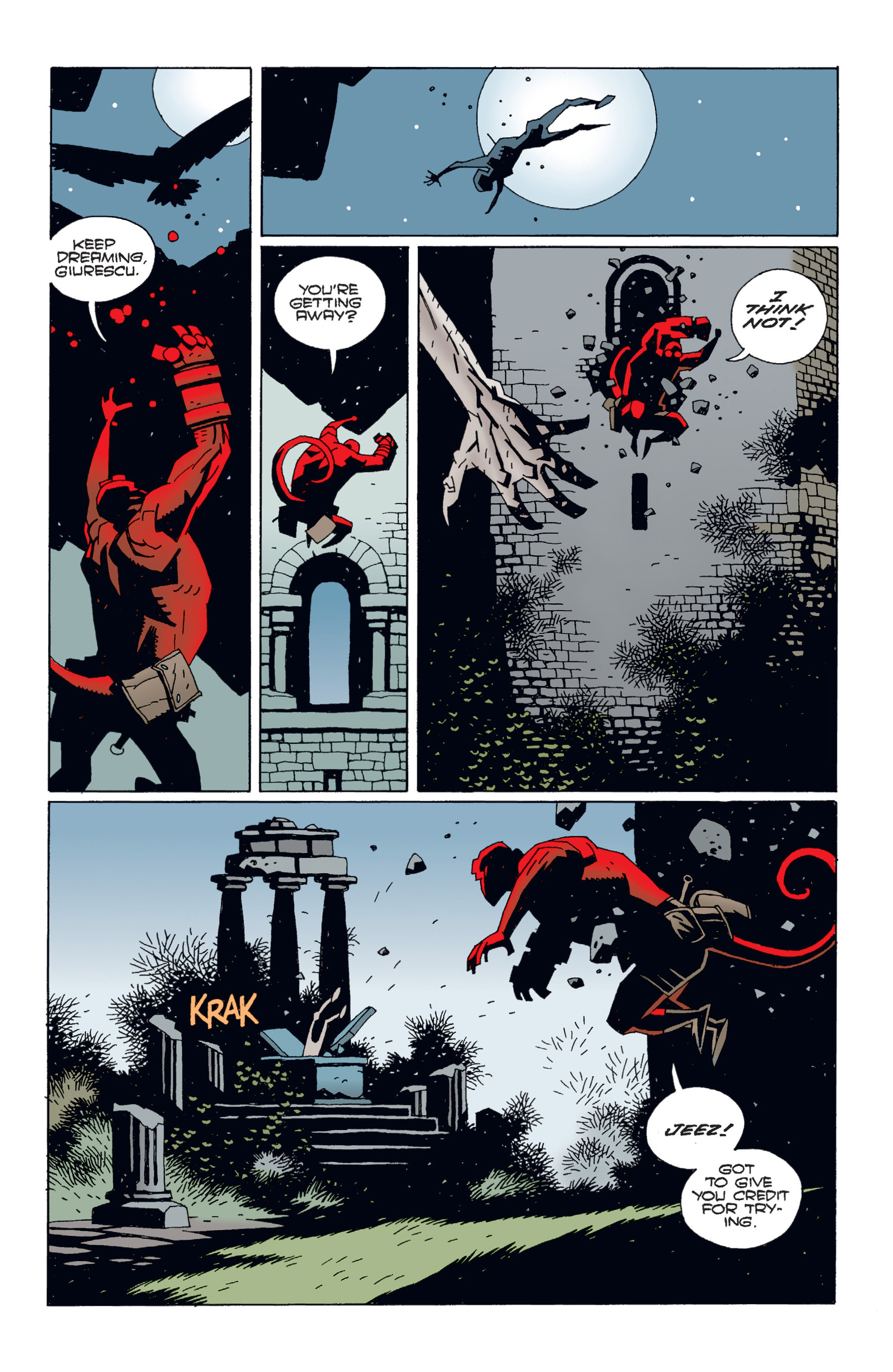Read online Hellboy comic -  Issue #2 - 64