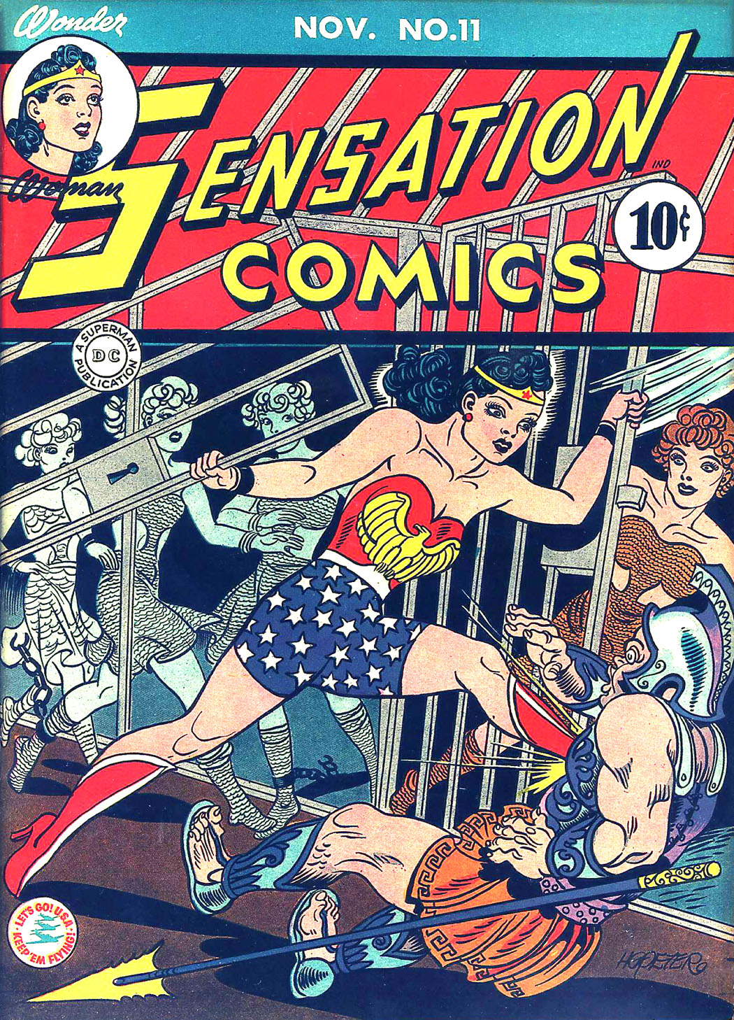 Read online Sensation (Mystery) Comics comic -  Issue #11 - 1