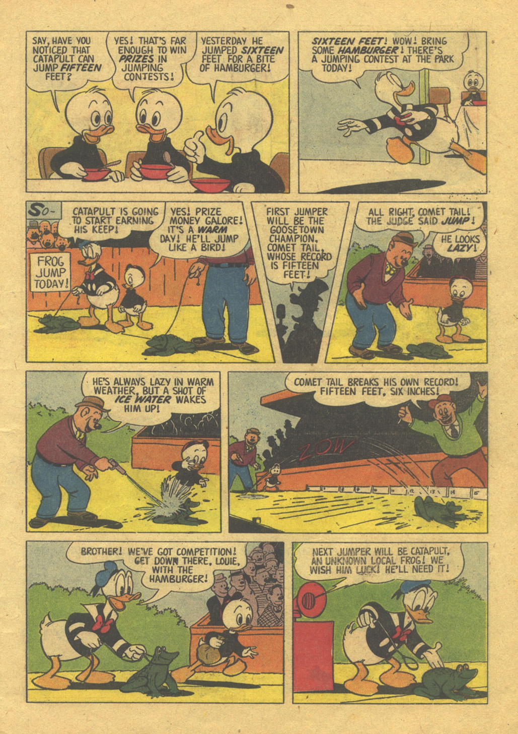 Read online Walt Disney's Comics and Stories comic -  Issue #216 - 7