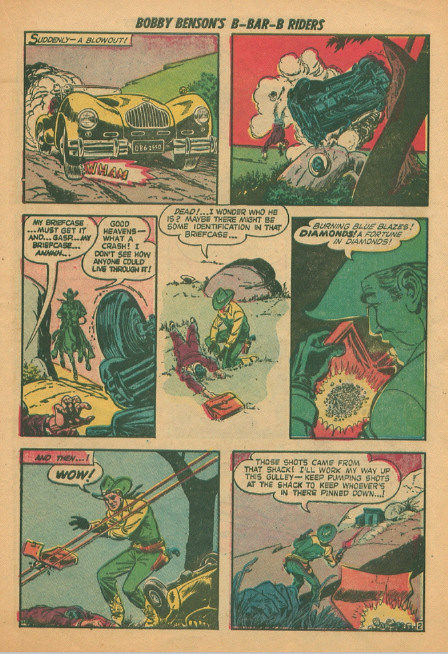 Read online Bobby Benson's B-Bar-B Riders comic -  Issue #10 - 19