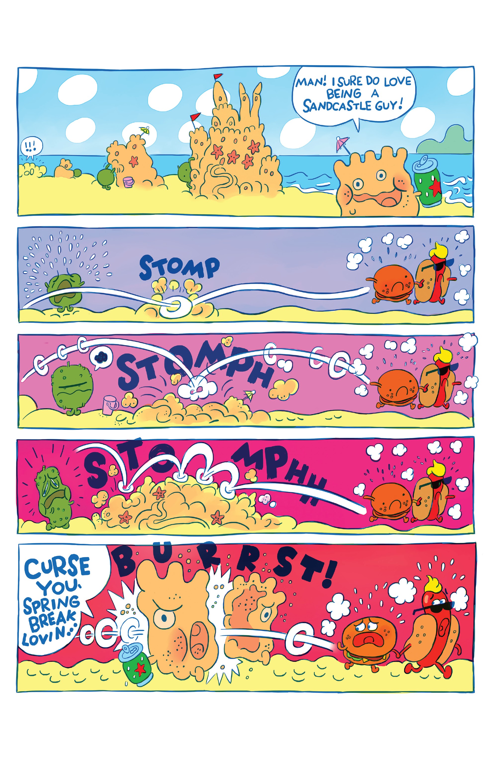 Read online The Amazing World of Gumball: Spring Break Smash comic -  Issue # Full - 14