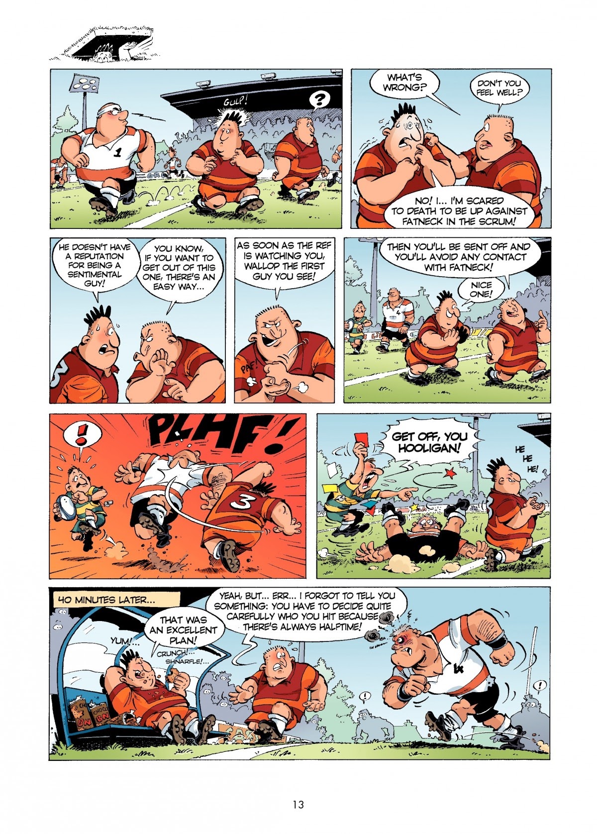 Read online The Rugger Boys comic -  Issue #2 - 13