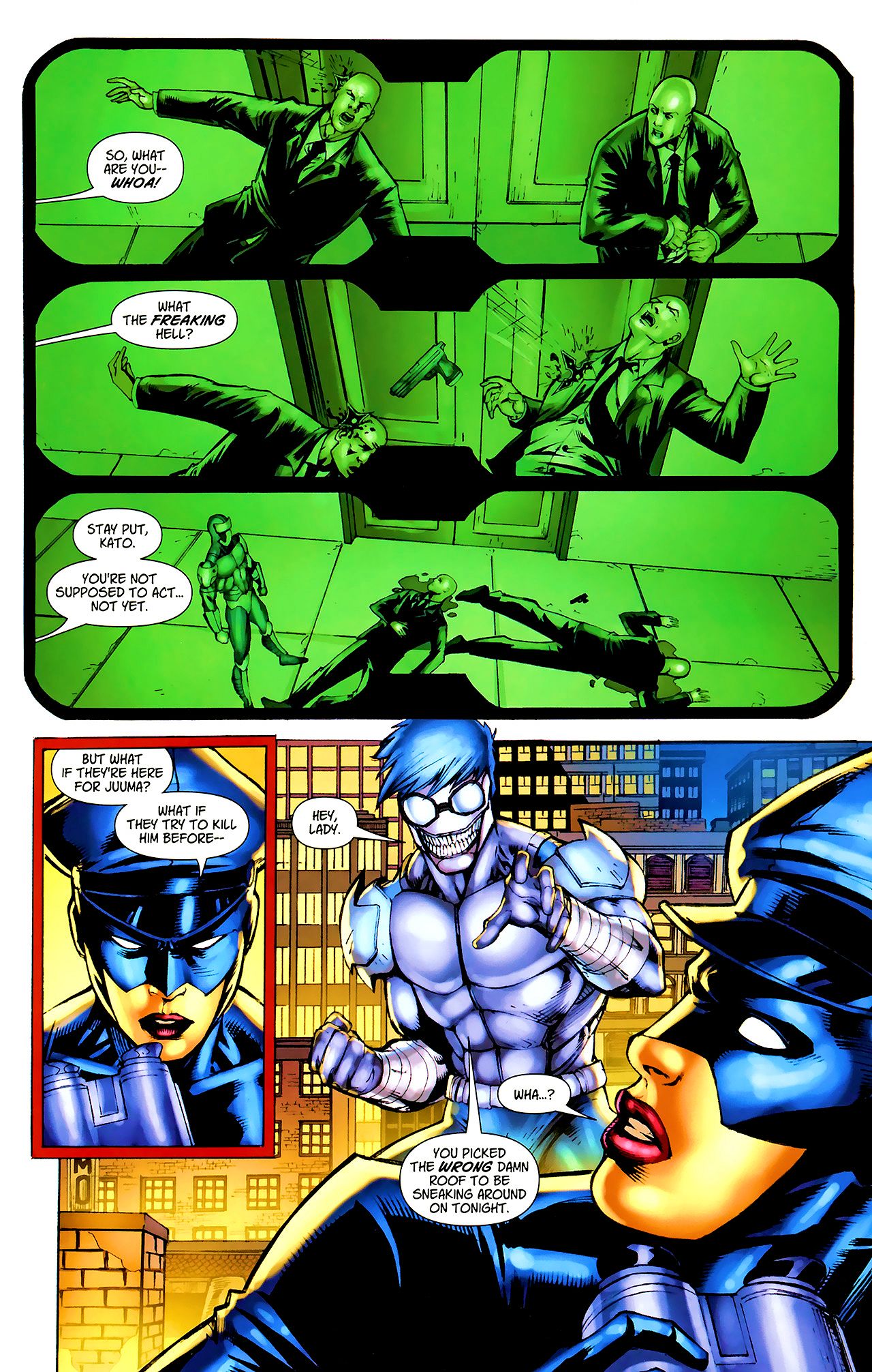 Read online Kato comic -  Issue #6 - 8