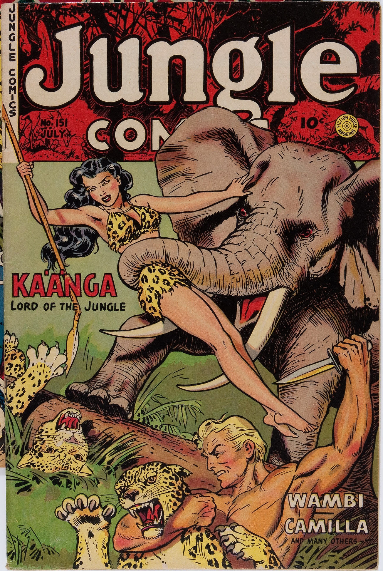 Read online Jungle Comics comic -  Issue #151 - 2