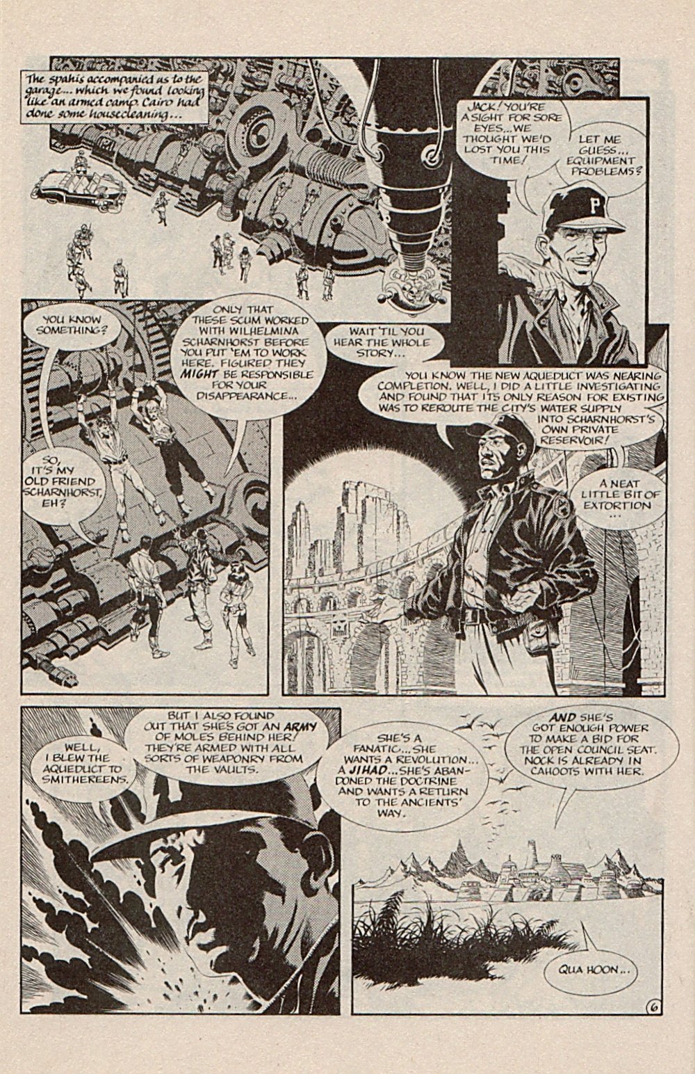 Read online Xenozoic Tales comic -  Issue #10 - 9