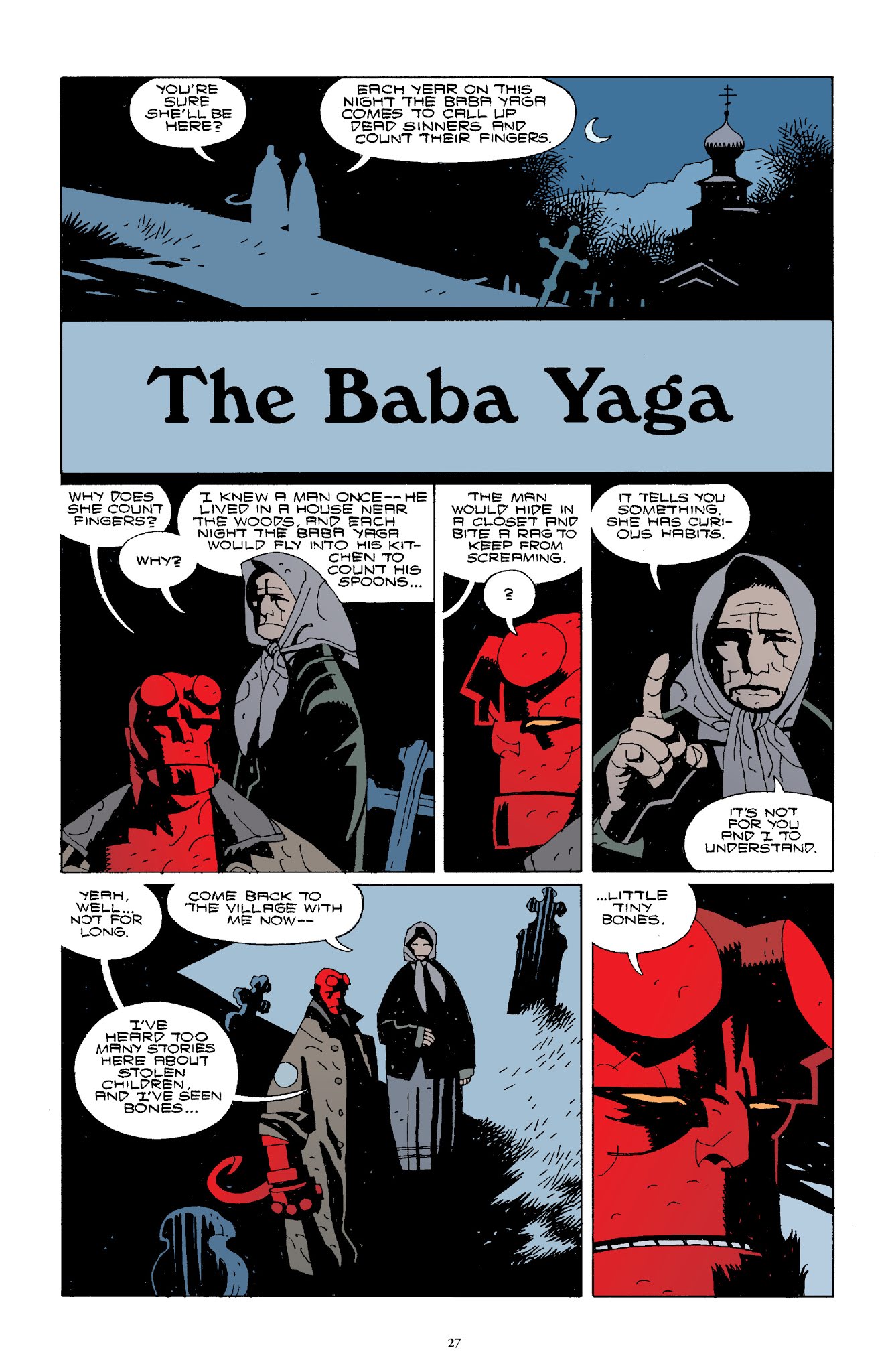 Read online Hellboy The Complete Short Stories comic -  Issue # TPB 2 (Part 1) - 28