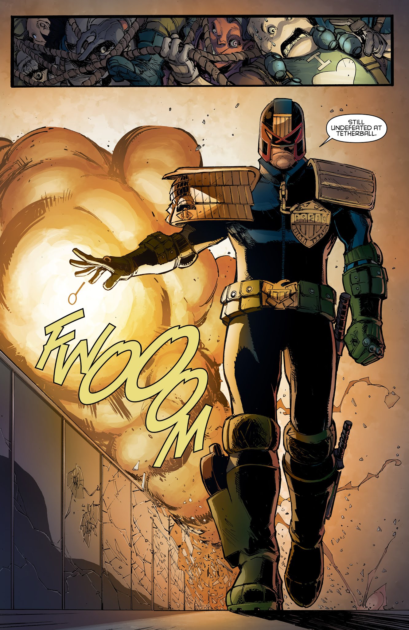 Read online Judge Dredd: Under Siege comic -  Issue #3 - 5