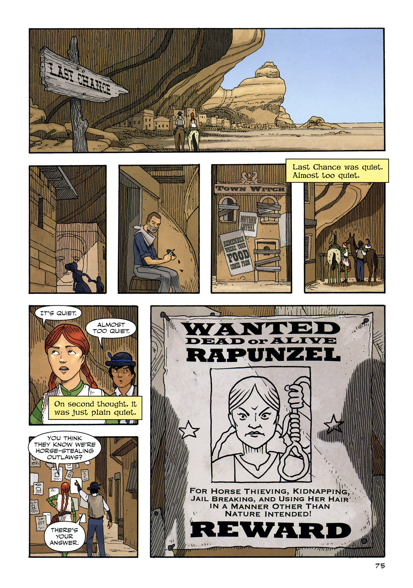 Read online Rapunzel's Revenge comic -  Issue # TPB - 77