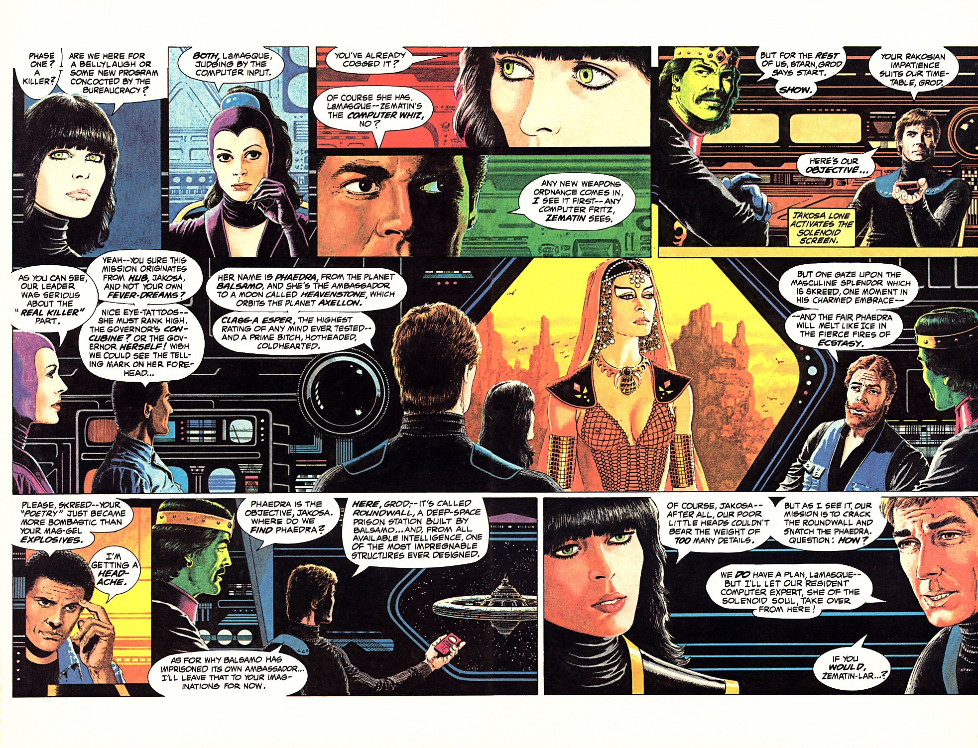 Read online Six From Sirius comic -  Issue #1 - 6