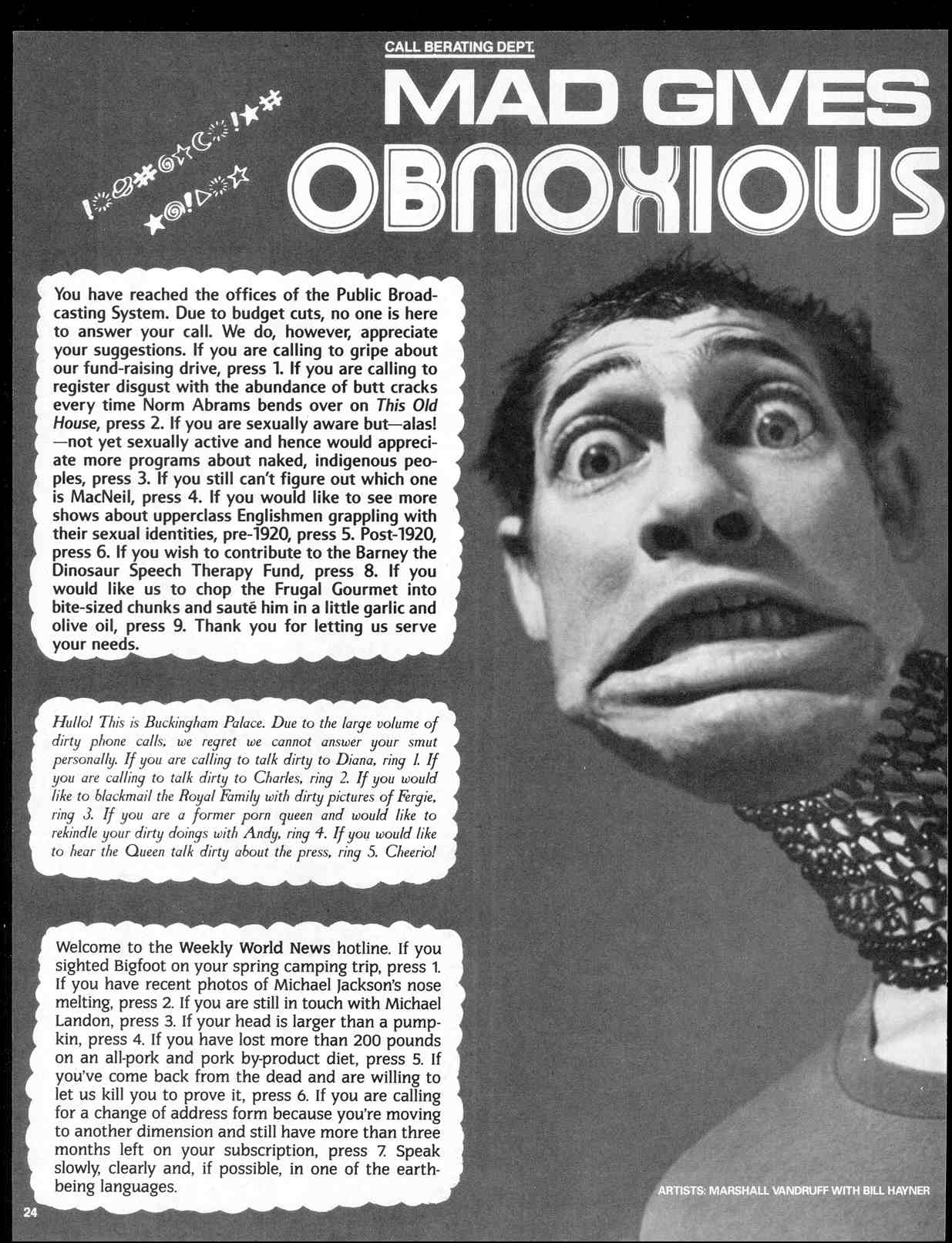 Read online MAD comic -  Issue #323 - 27