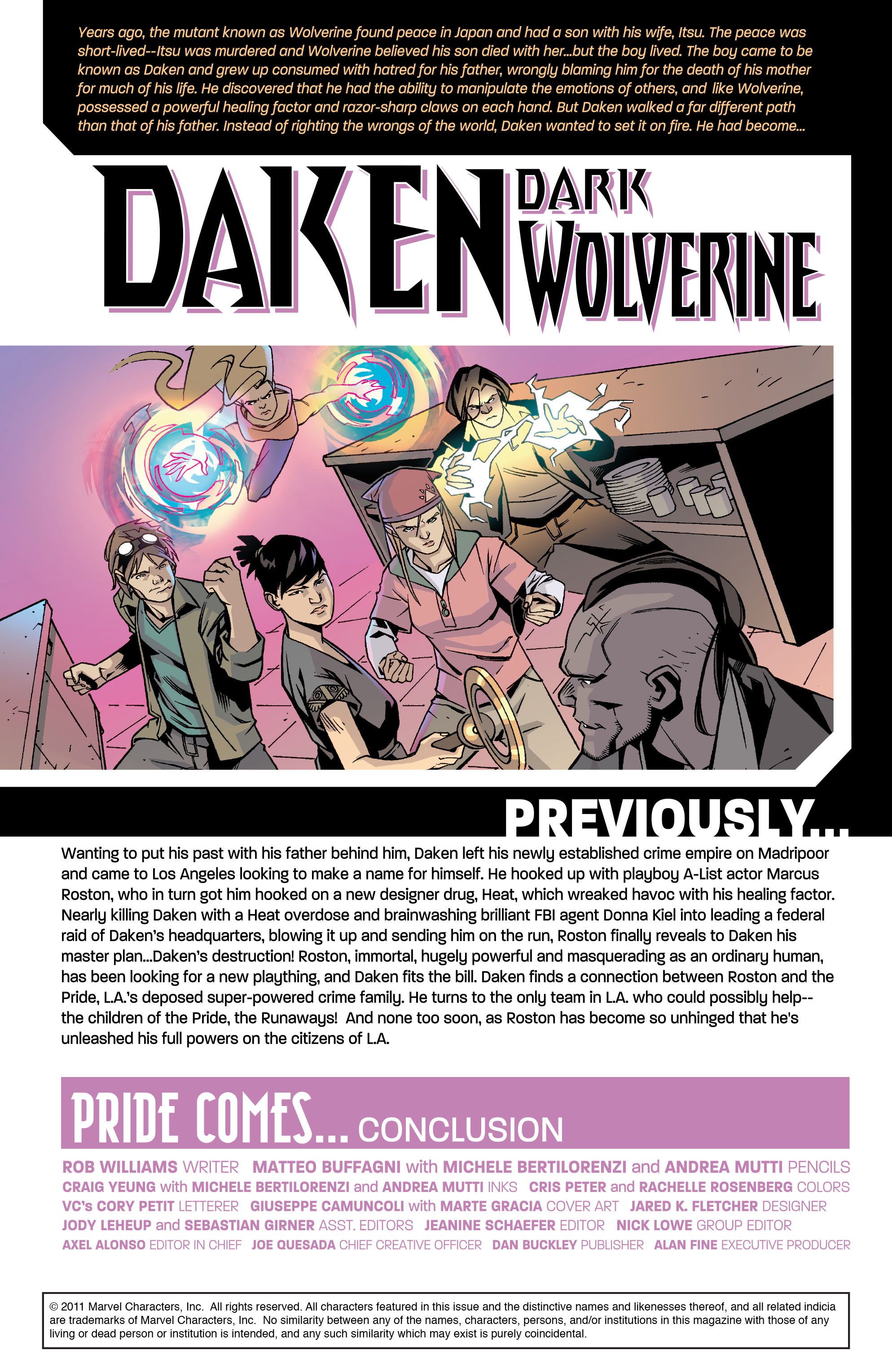 Read online Daken: Dark Wolverine comic -  Issue #19 - 2