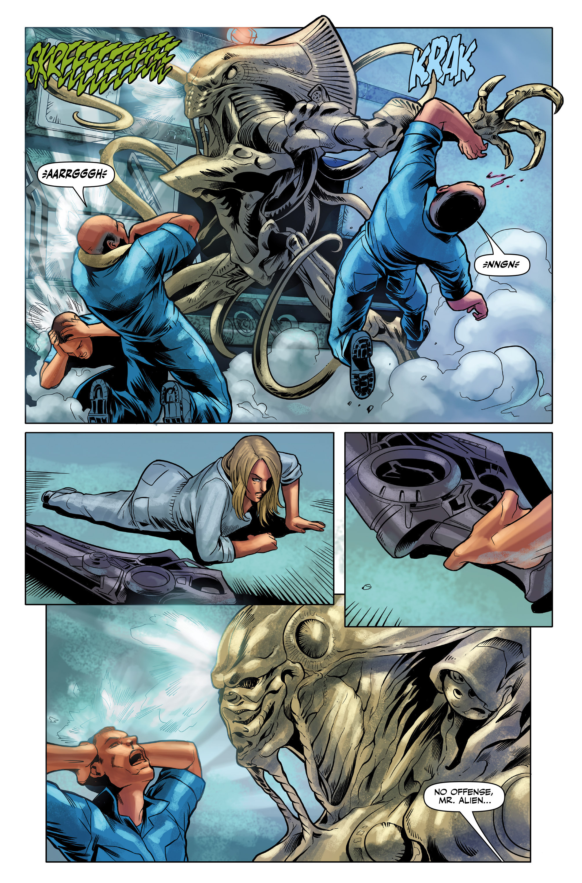 Read online Independence Day comic -  Issue #5 - 16