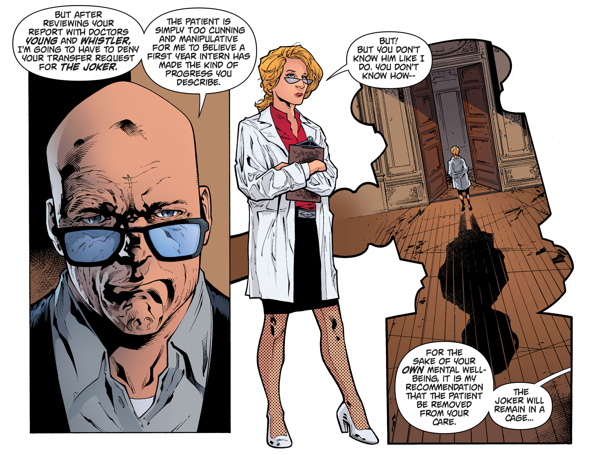 Read online Batman: Arkham Knight: Batgirl & Harley Quinn comic -  Issue #1 - 9
