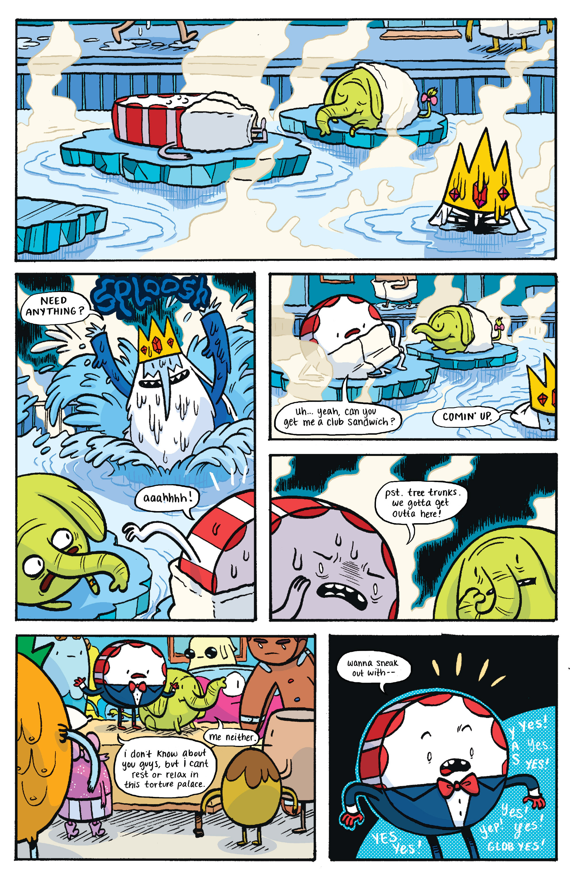 Read online Adventure Time: Banana Guard Academ comic -  Issue #3 - 15