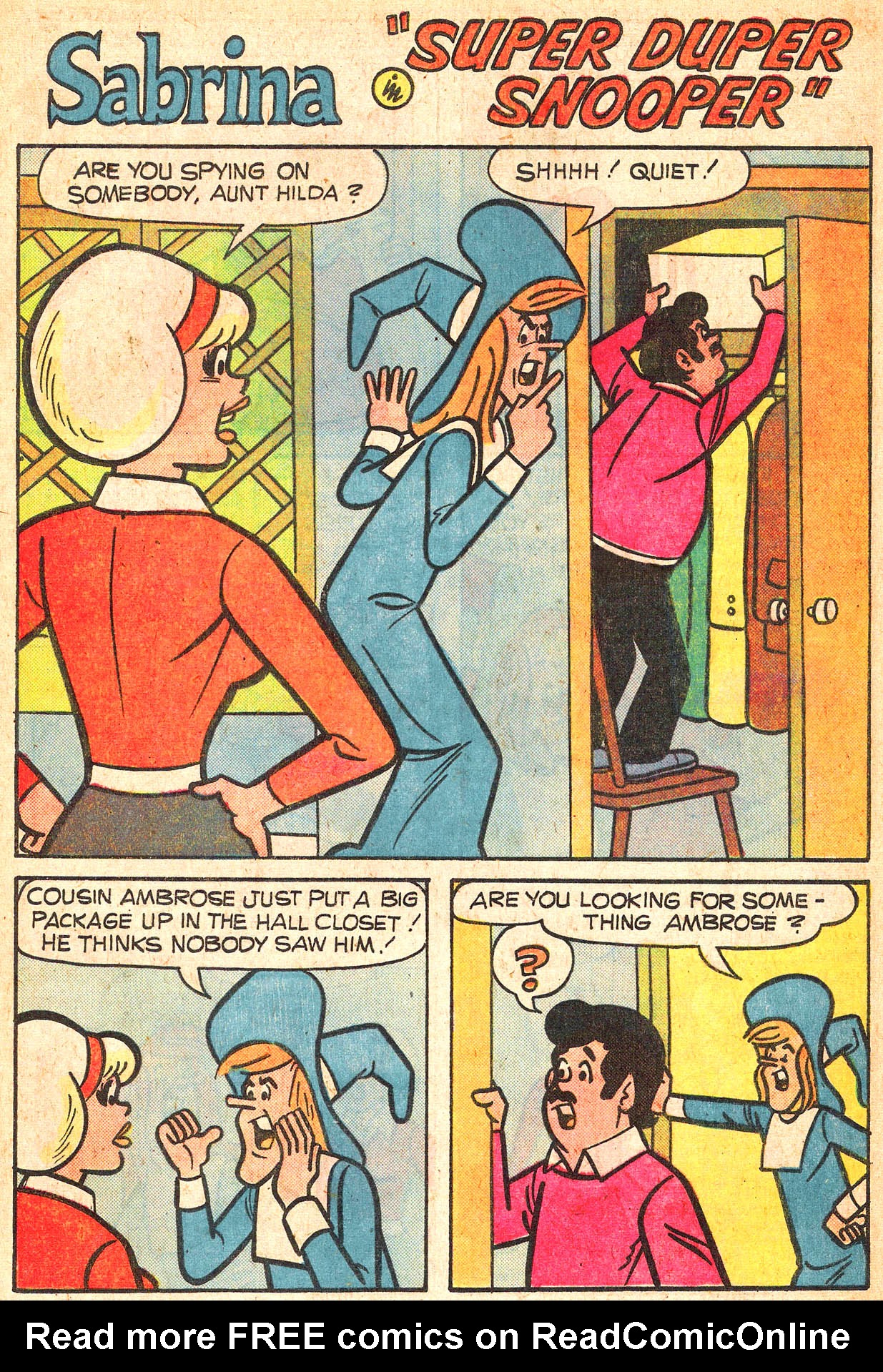 Read online Sabrina The Teenage Witch (1971) comic -  Issue #44 - 13