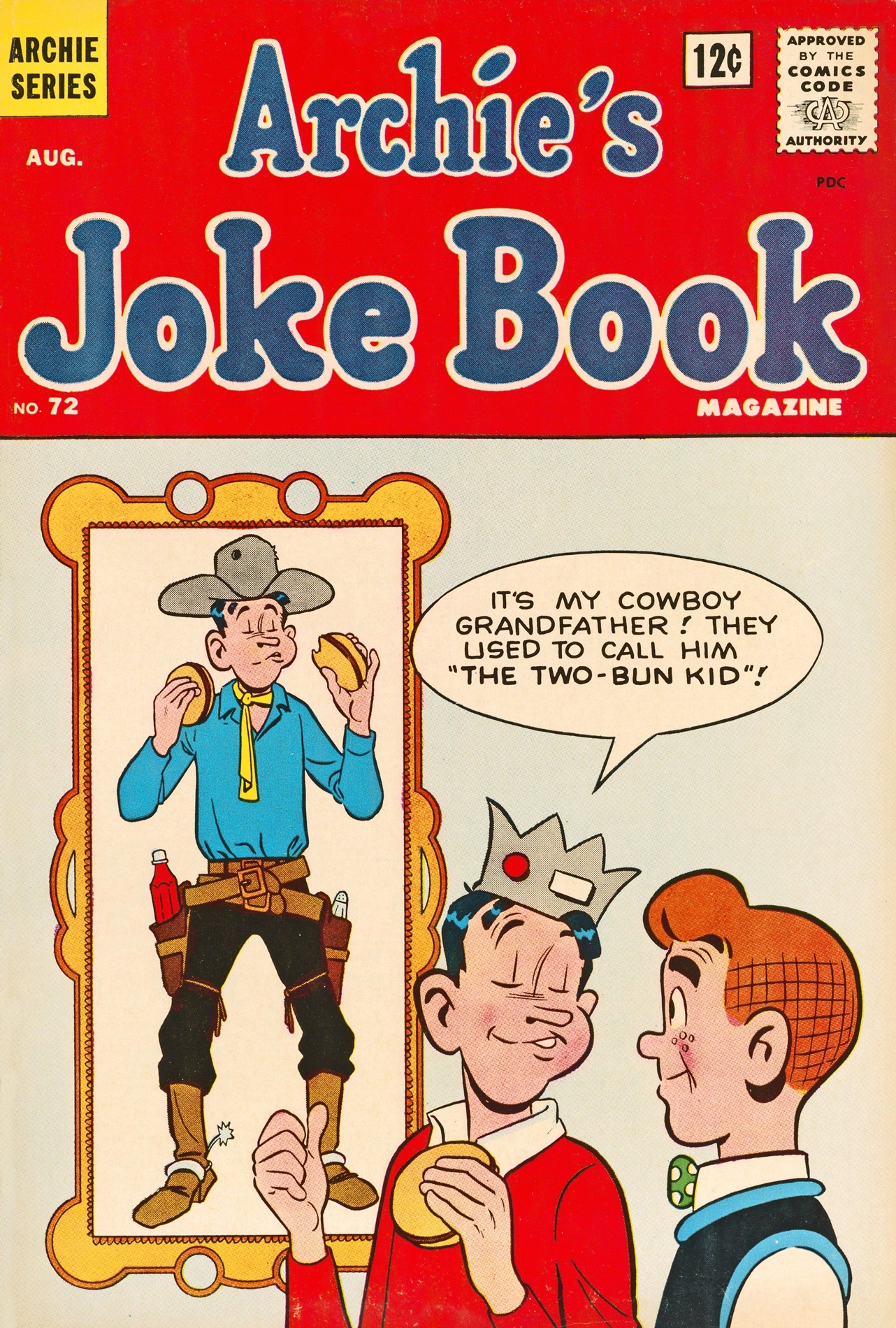Read online Archie's Joke Book Magazine comic -  Issue #72 - 1