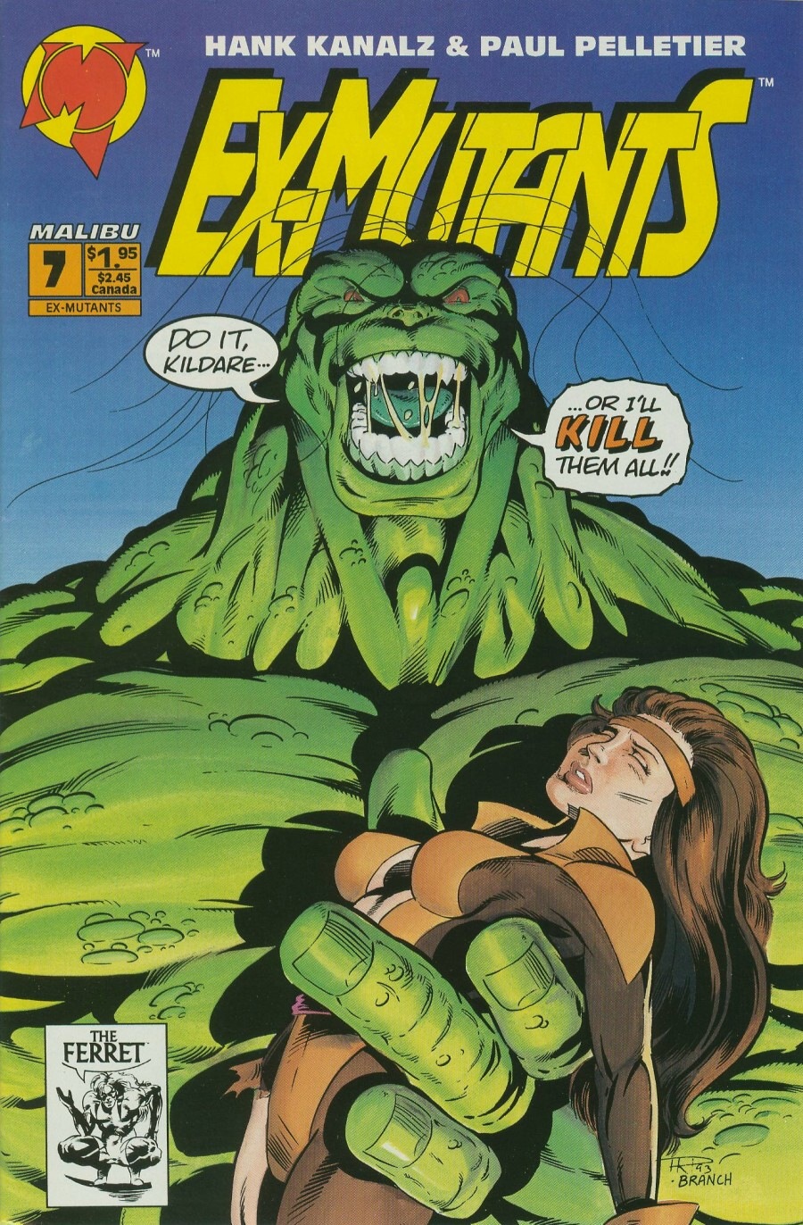 Read online Ex-Mutants comic -  Issue #7 - 1