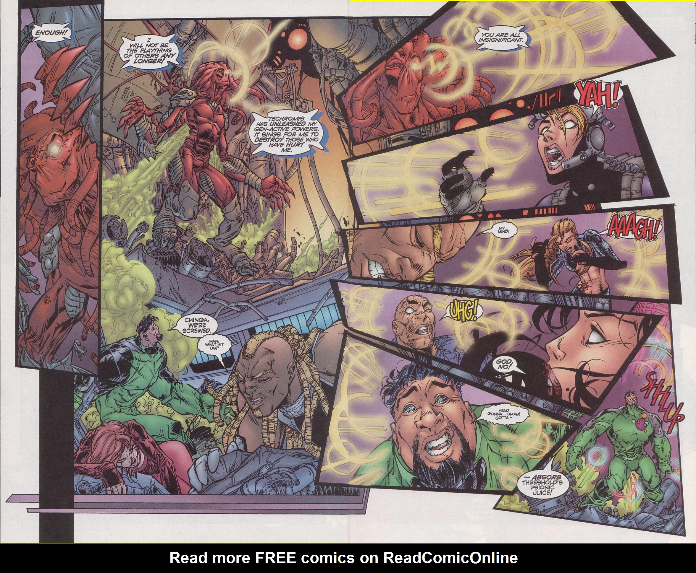 Read online DV8 vs. Black Ops comic -  Issue #3 - 21