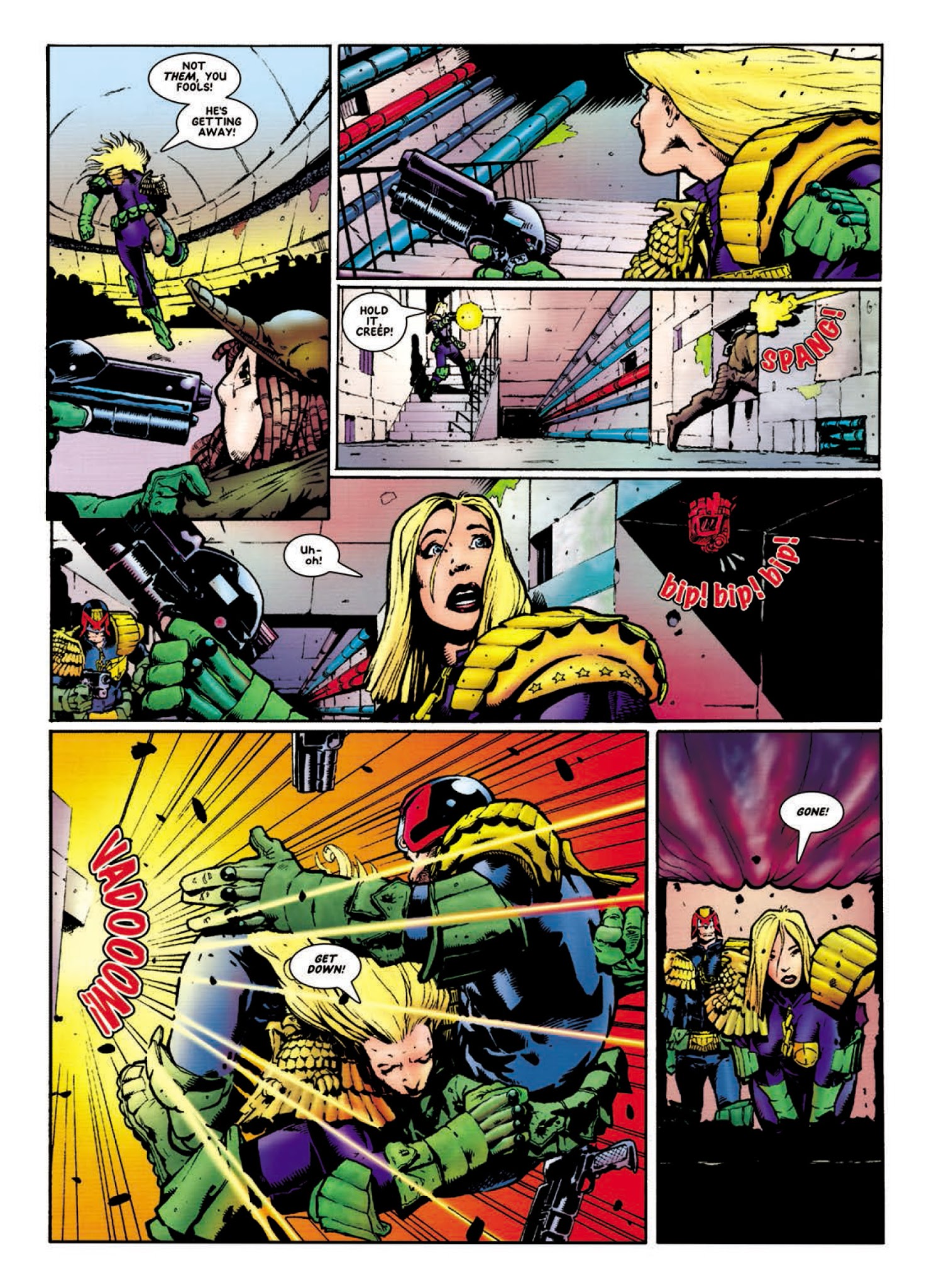 Read online Judge Anderson: The Psi Files comic -  Issue # TPB 3 - 252