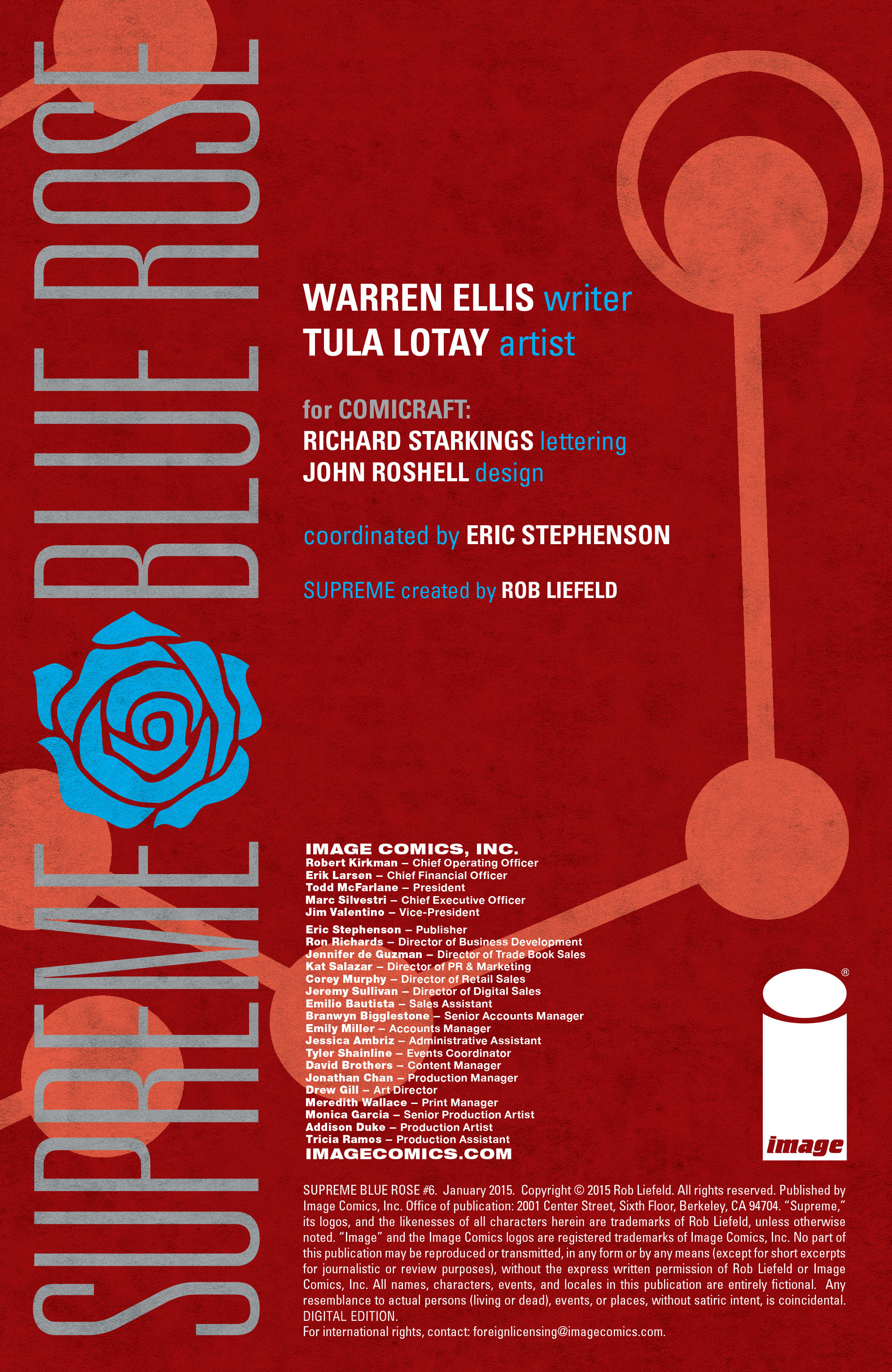 Read online Supreme Blue Rose comic -  Issue #6 - 2