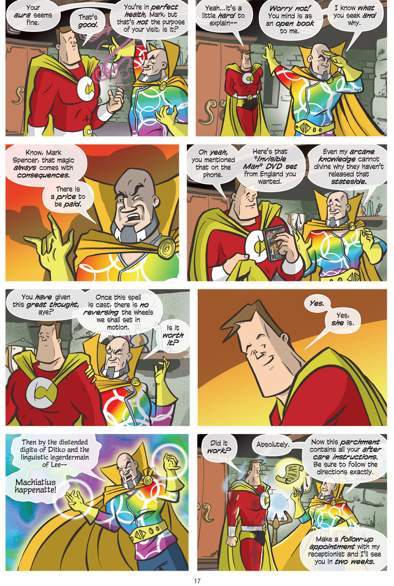 Read online Love and Capes comic -  Issue #2 - 18