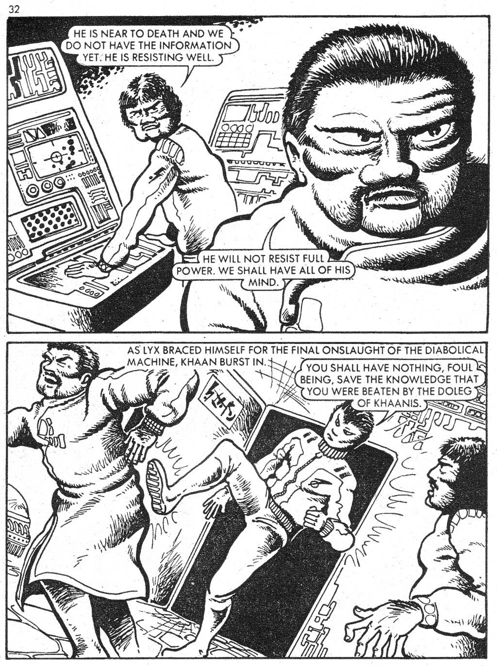Read online Starblazer comic -  Issue #4 - 32