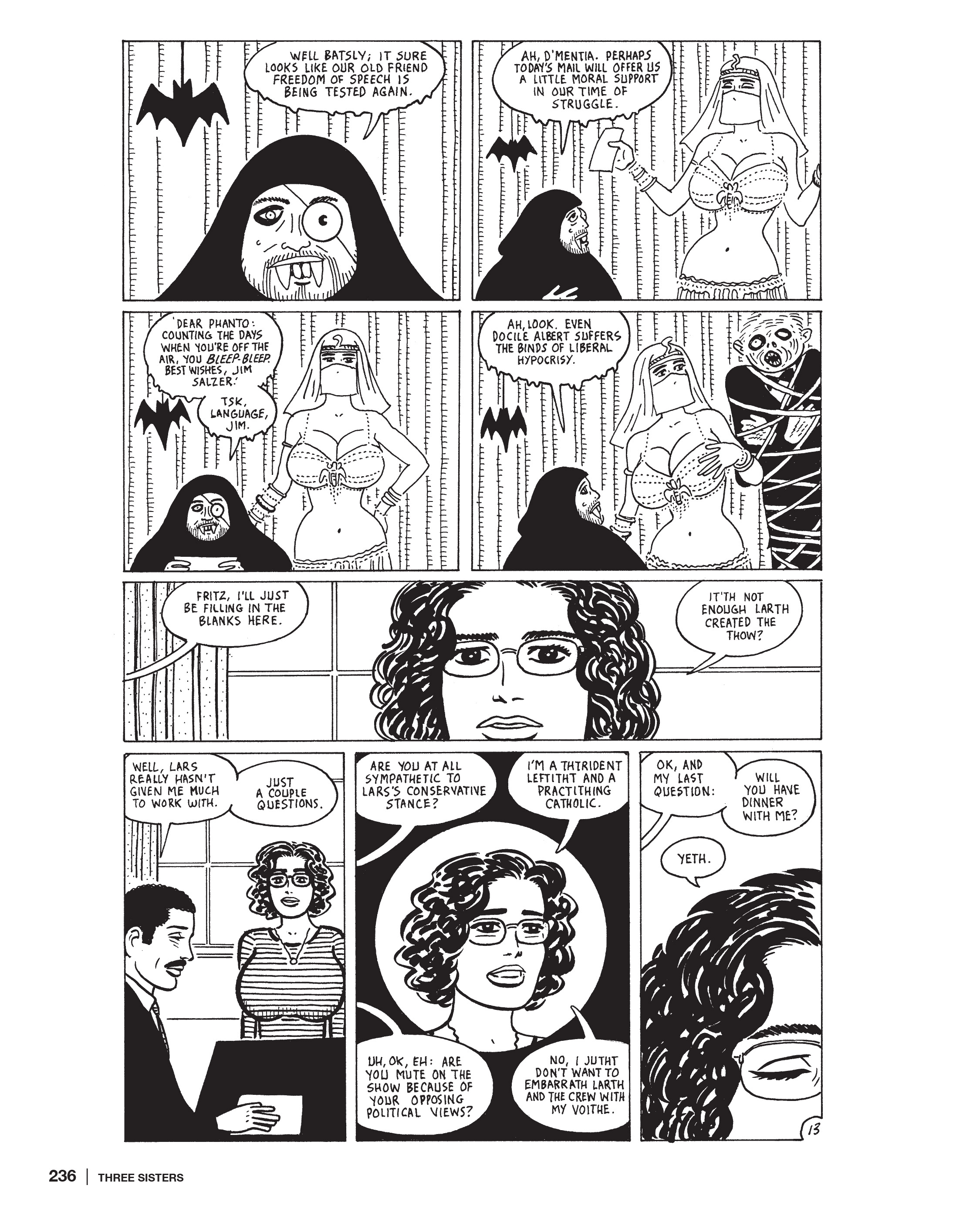 Read online Three Sisters: The Love and Rockets Library comic -  Issue # TPB (Part 3) - 36