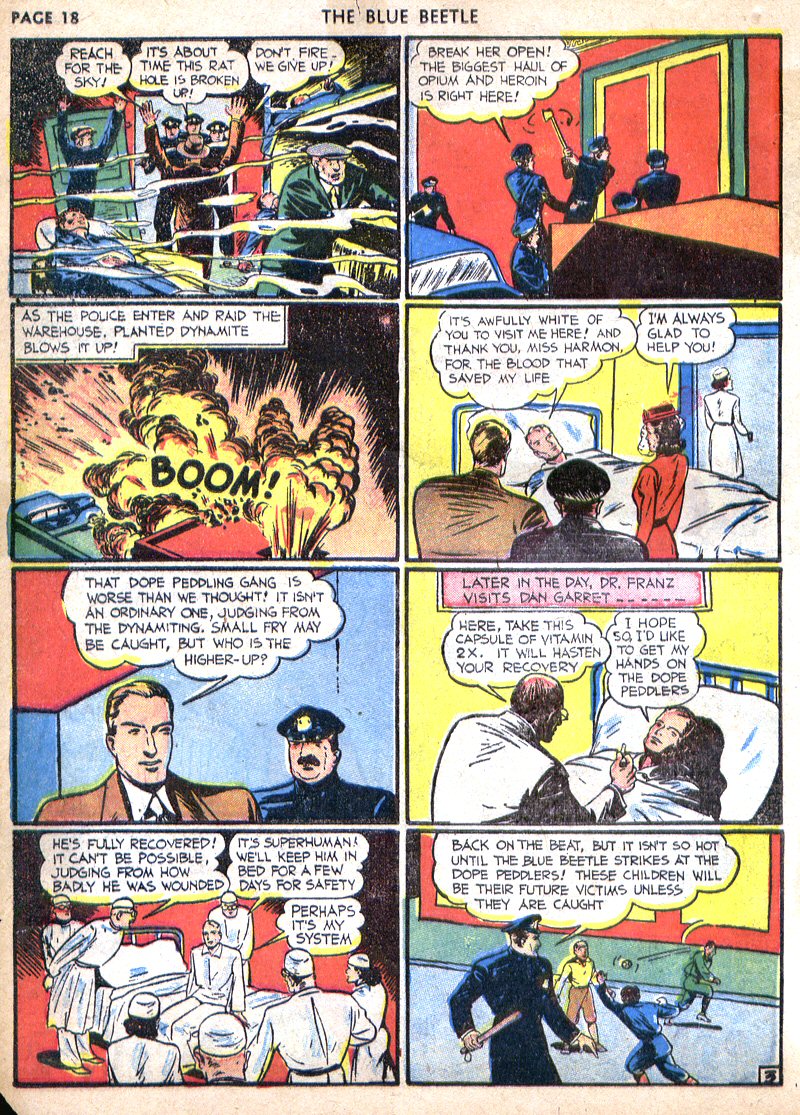 Read online The Blue Beetle comic -  Issue #4 - 19