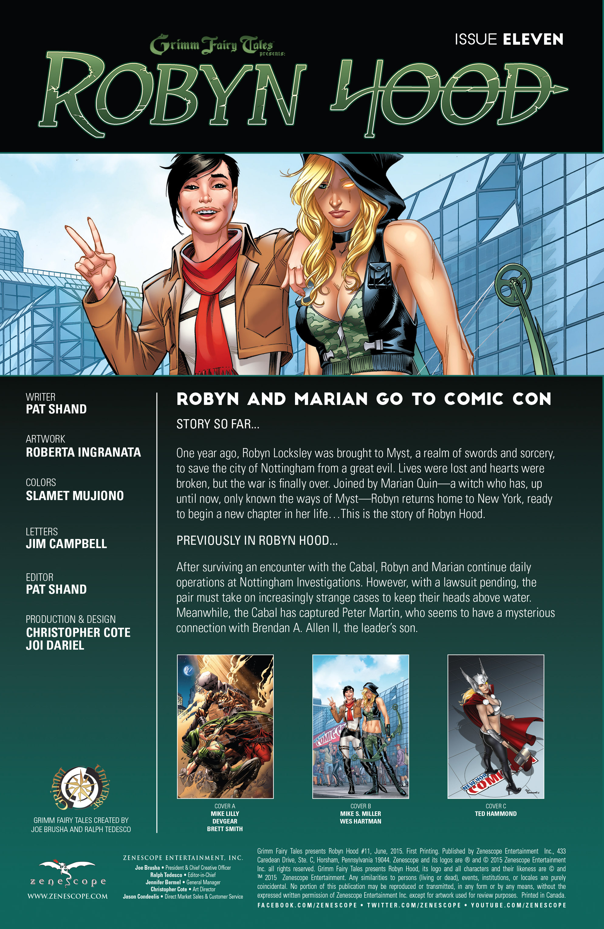 Read online Grimm Fairy Tales presents Robyn Hood (2014) comic -  Issue #11 - 2