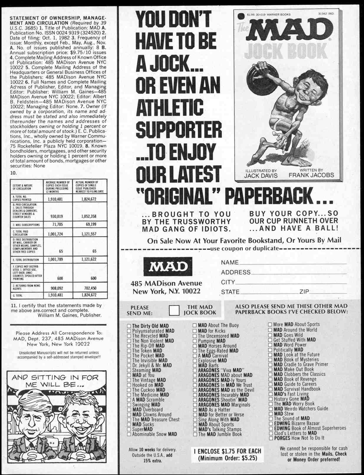 Read online MAD comic -  Issue #237 - 5