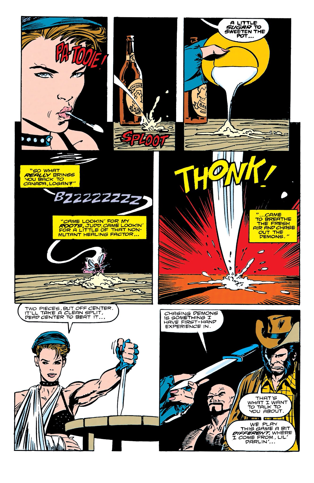 Read online Wolverine By Larry Hama & Marc Silvestri comic -  Issue # TPB 1 (Part 2) - 97