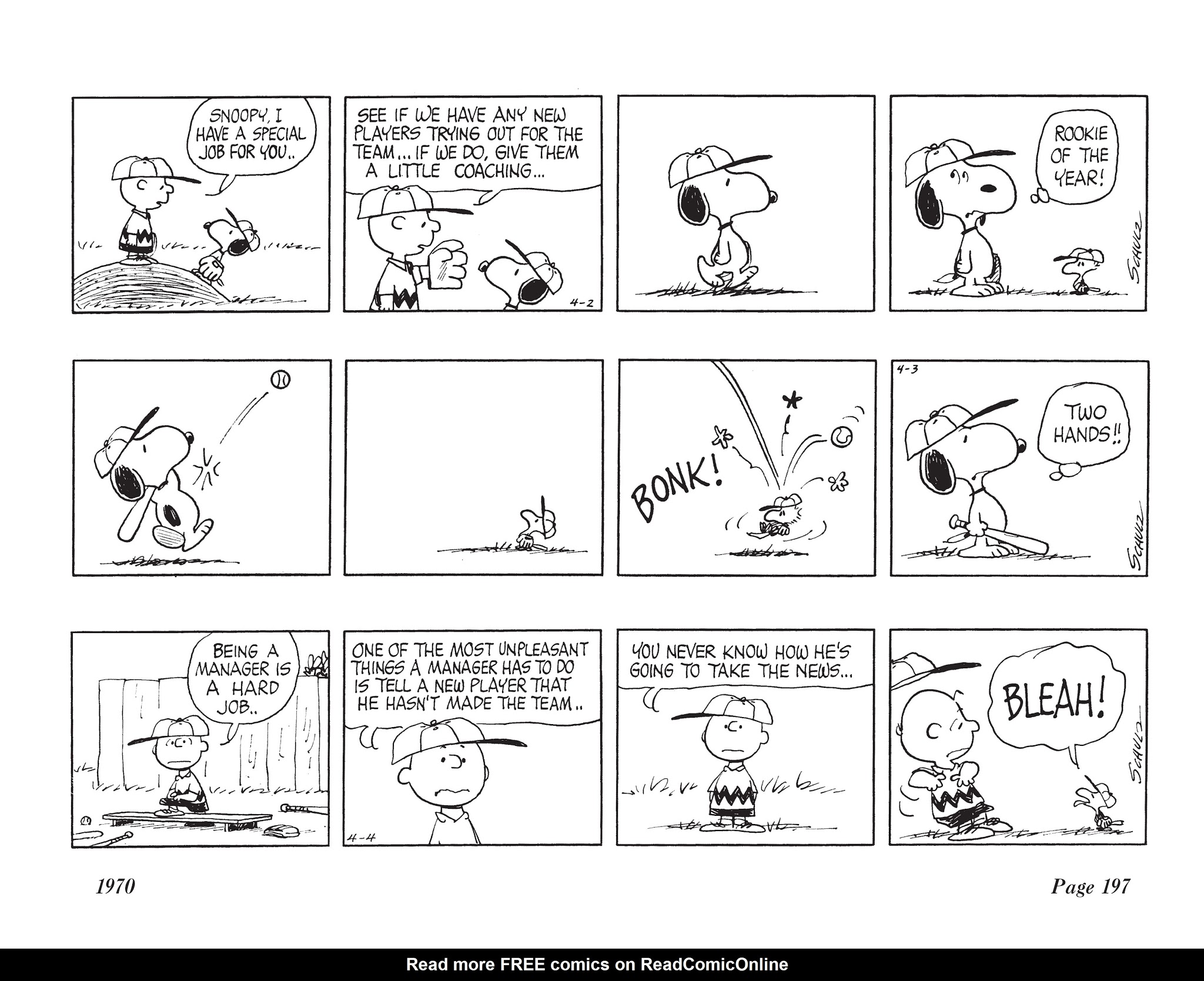 Read online The Complete Peanuts comic -  Issue # TPB 10 - 210