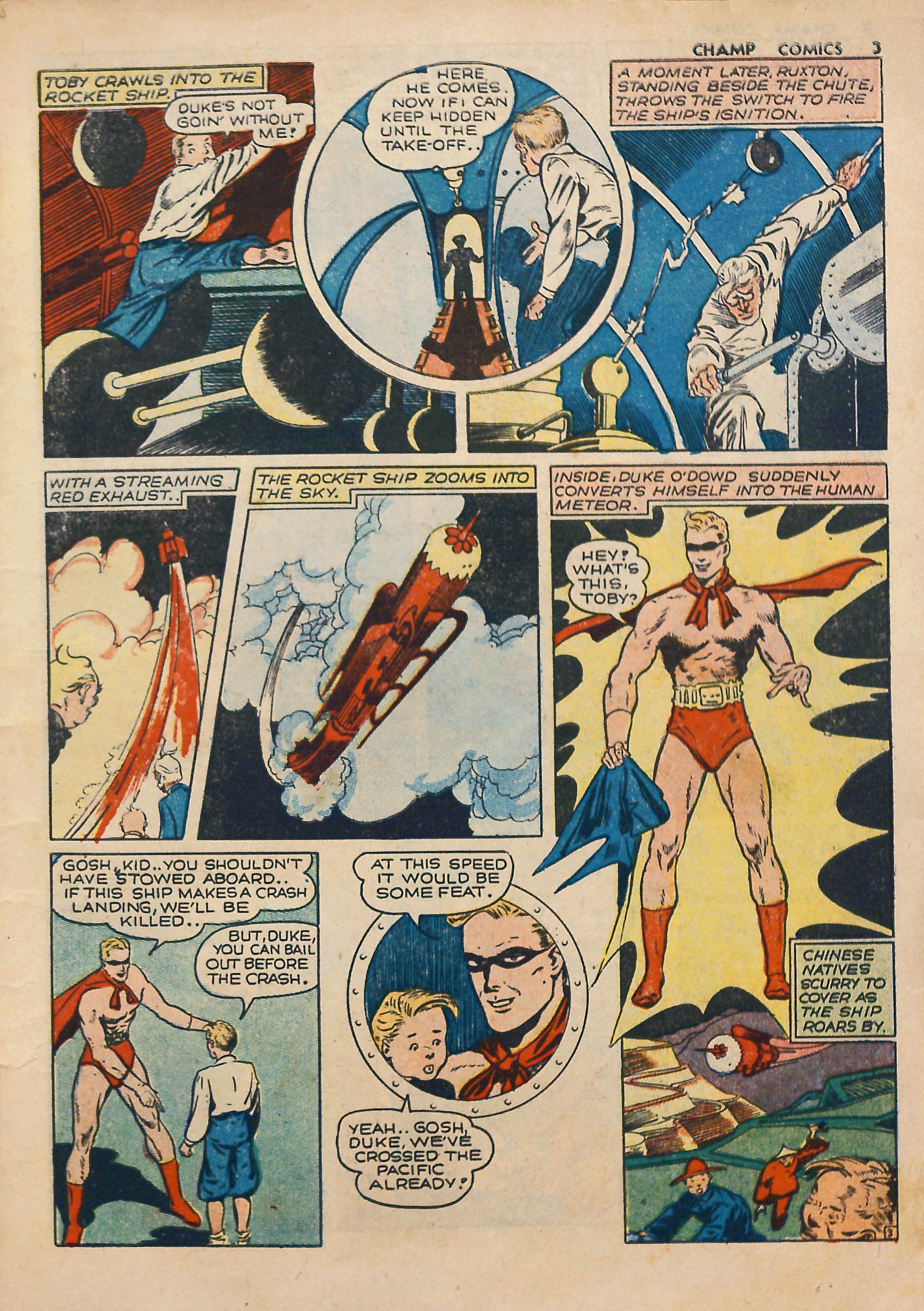 Read online Champ Comics comic -  Issue #16 - 5