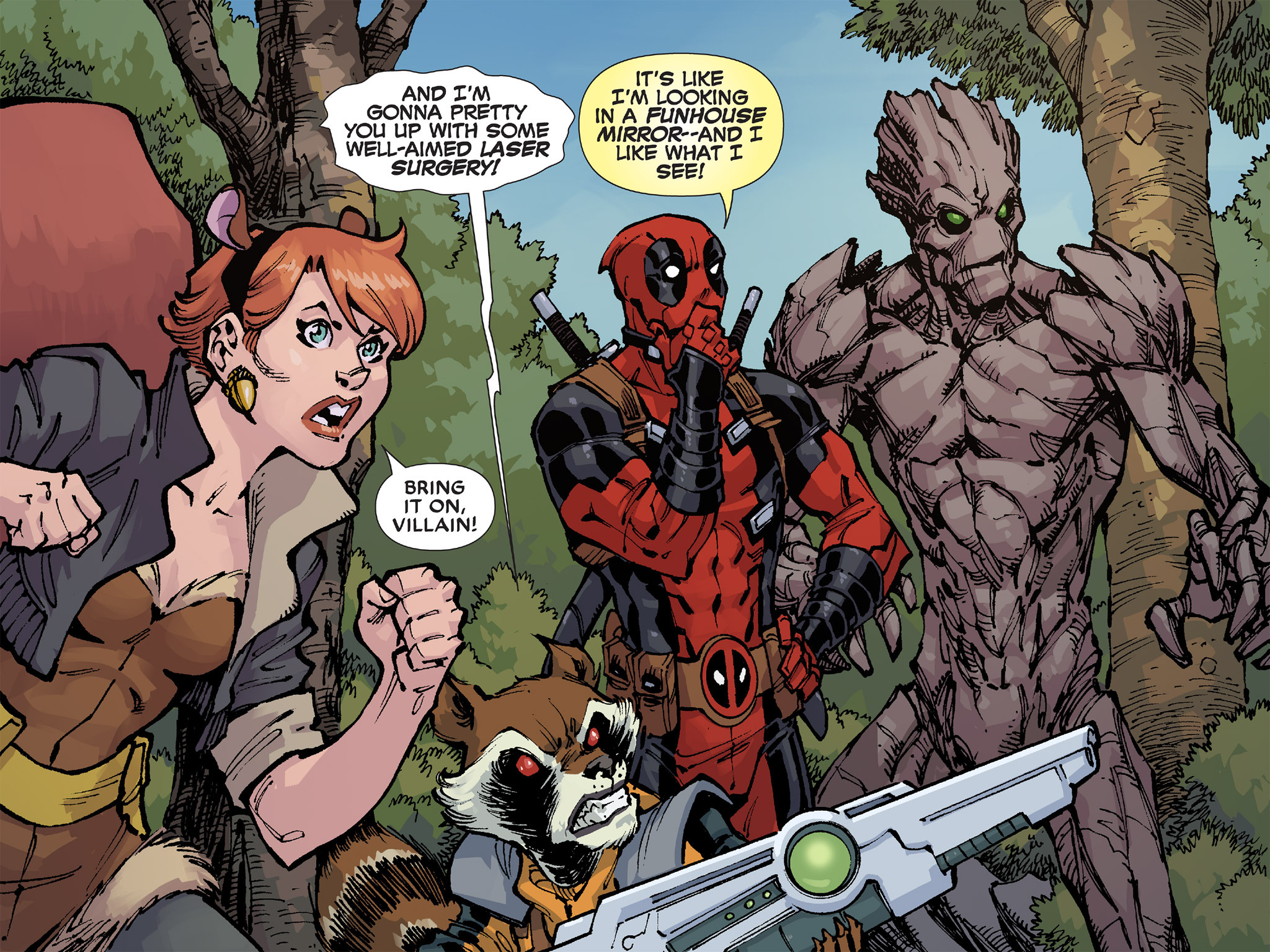 Read online Deadpool: Too Soon? Infinite Comic comic -  Issue #3 - 5