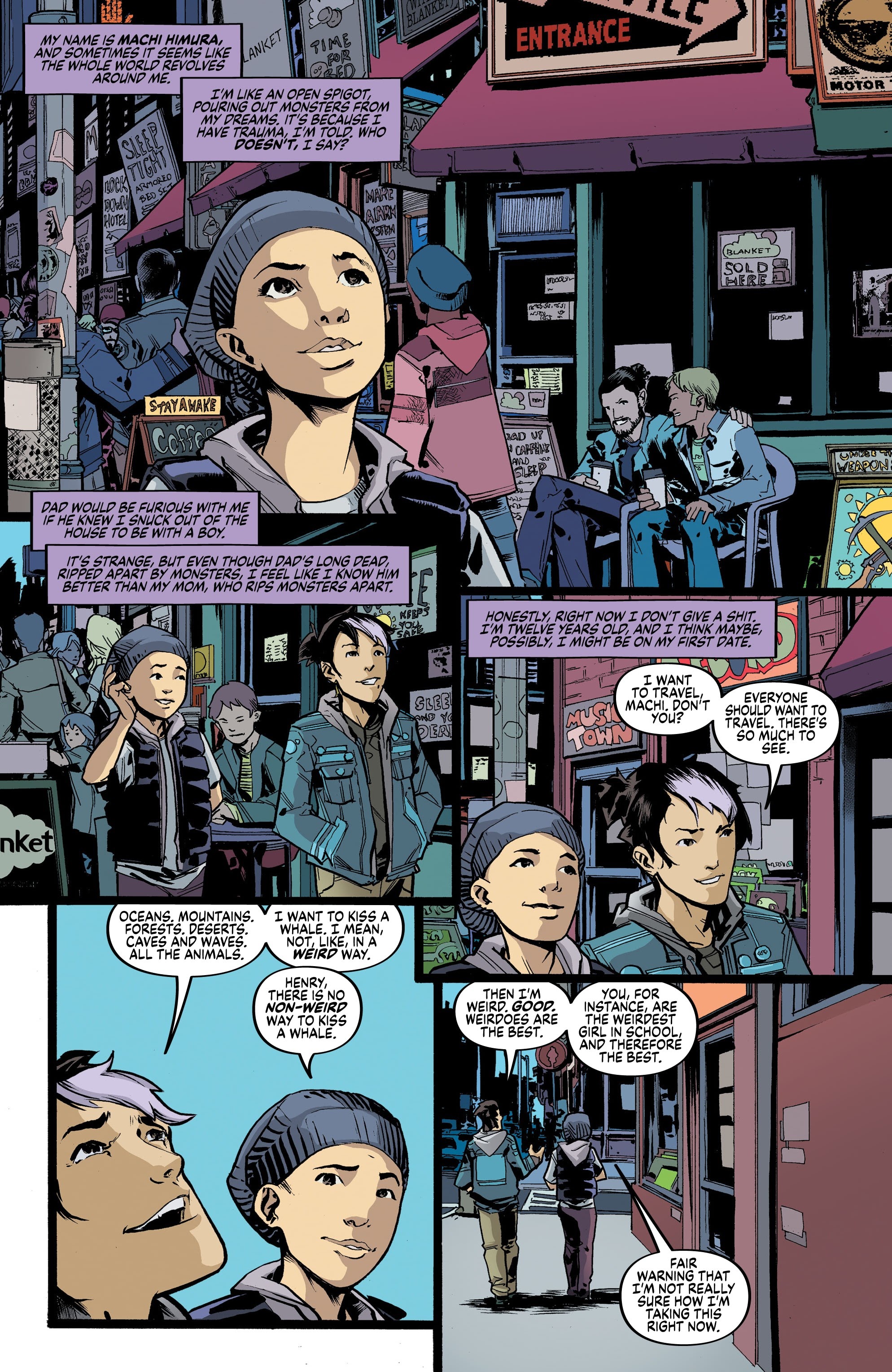Read online My Date With Monsters comic -  Issue #4 - 6