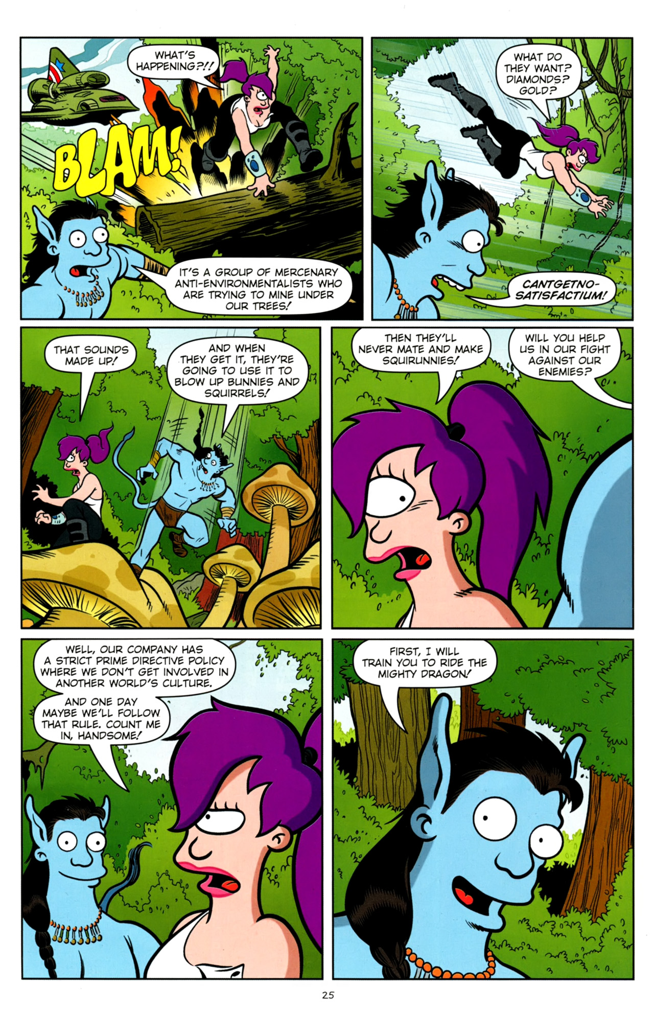 Read online Futurama Comics comic -  Issue #55 - 21