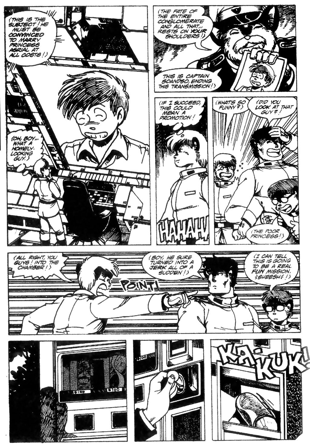 Read online Ninja High School: Beans, Steam & Automobiles comic -  Issue # TPB - 6
