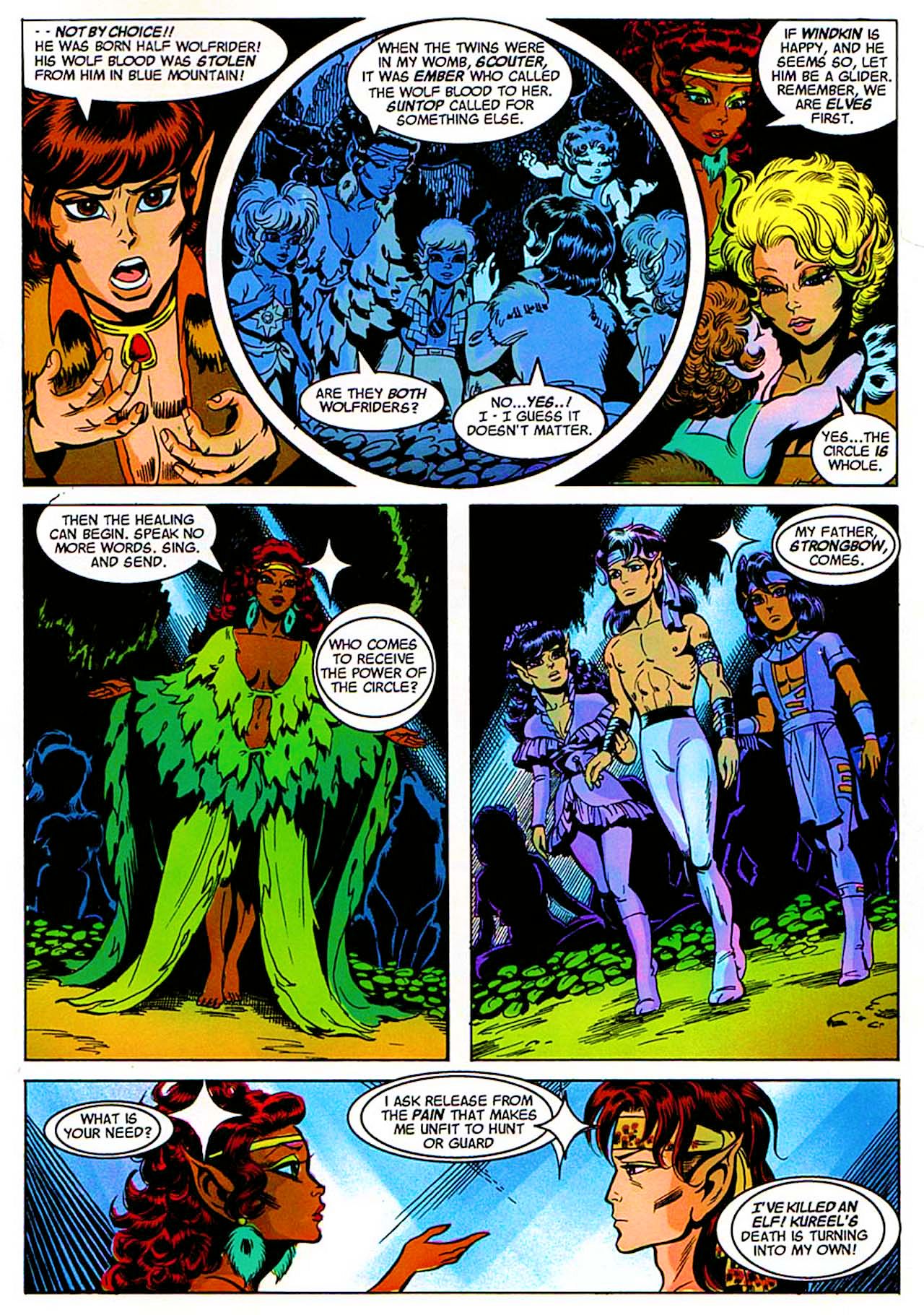 Read online ElfQuest: Kings of the Broken Wheel comic -  Issue #1 - 12