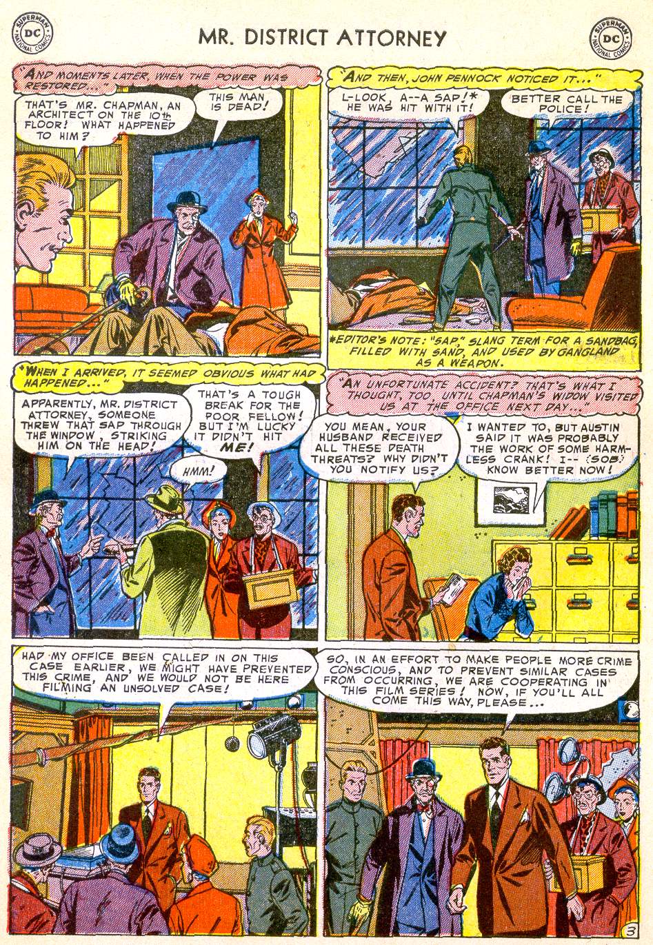 Read online Mr. District Attorney comic -  Issue #40 - 30