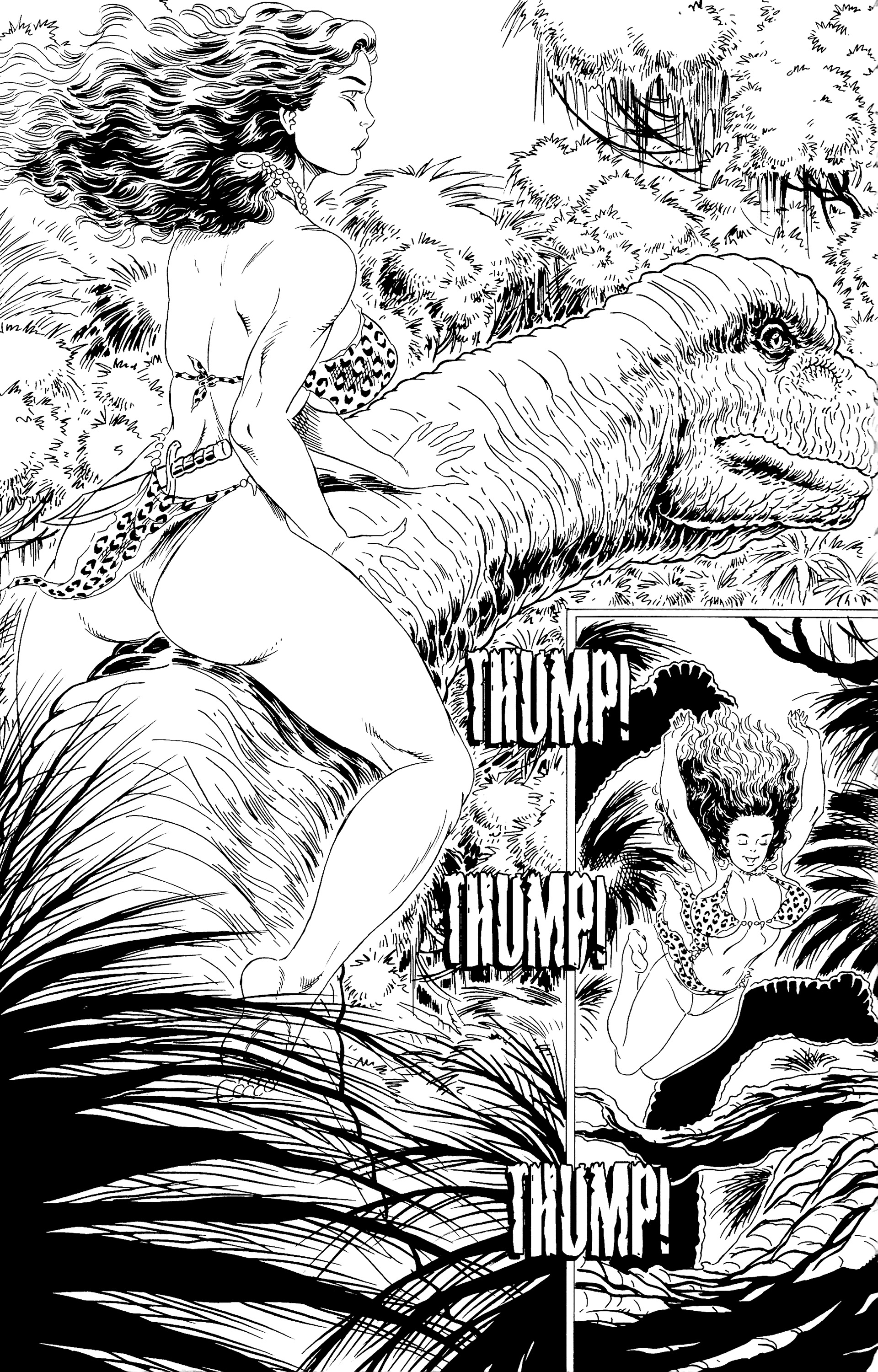 Read online Cavewoman: Hunt comic -  Issue #1 - 8