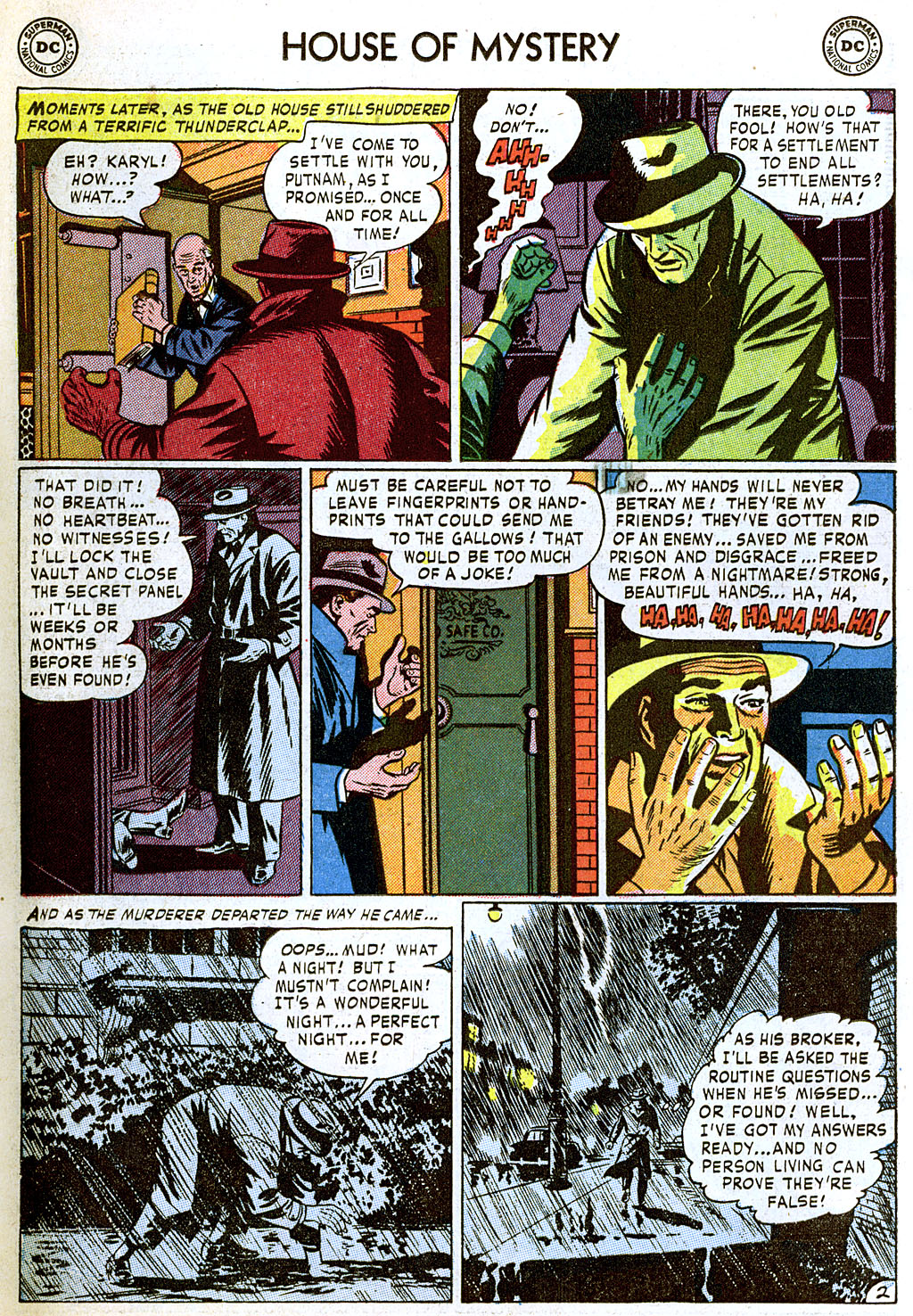 Read online House of Mystery (1951) comic -  Issue #6 - 14