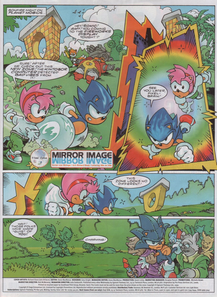 Read online Sonic the Comic comic -  Issue #168 - 2