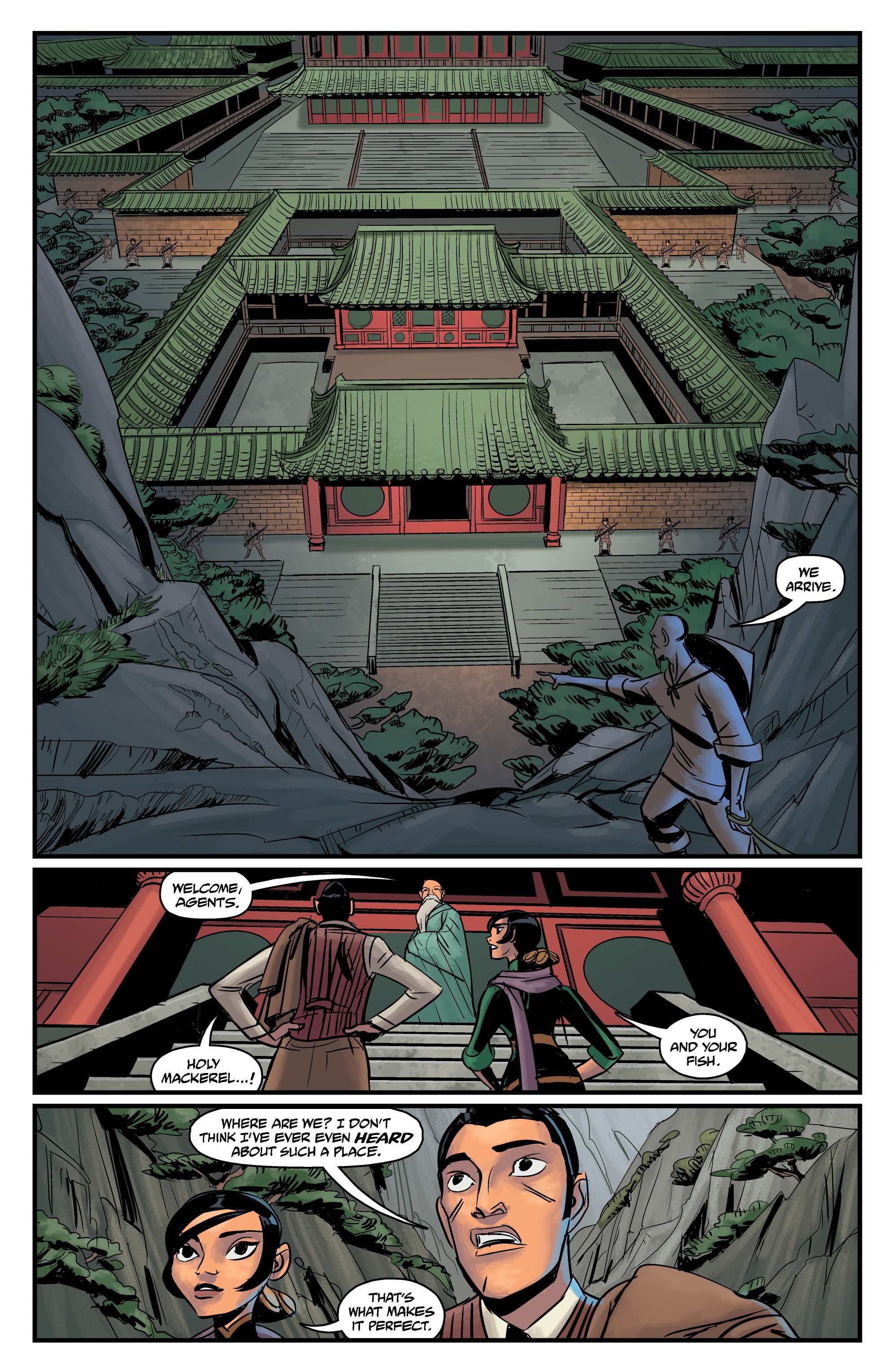 Read online Crimson Lotus comic -  Issue #4 - 16