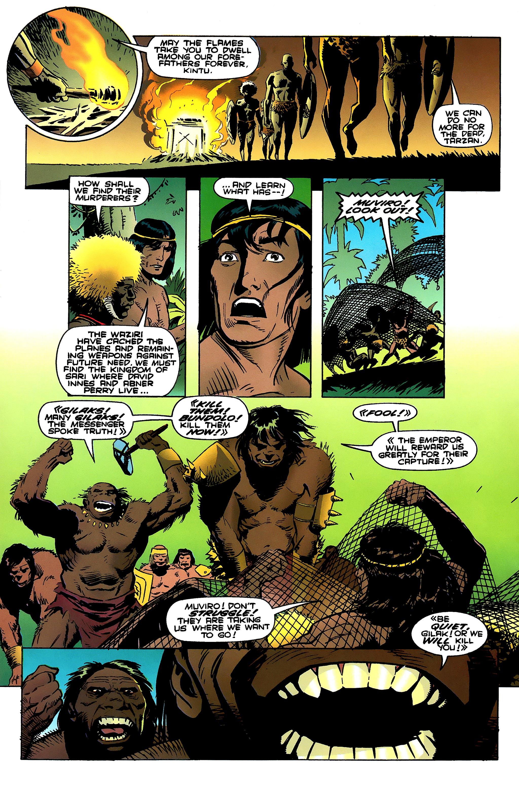 Read online Tarzan vs. Predator at the Earth's Core comic -  Issue #1 - 18