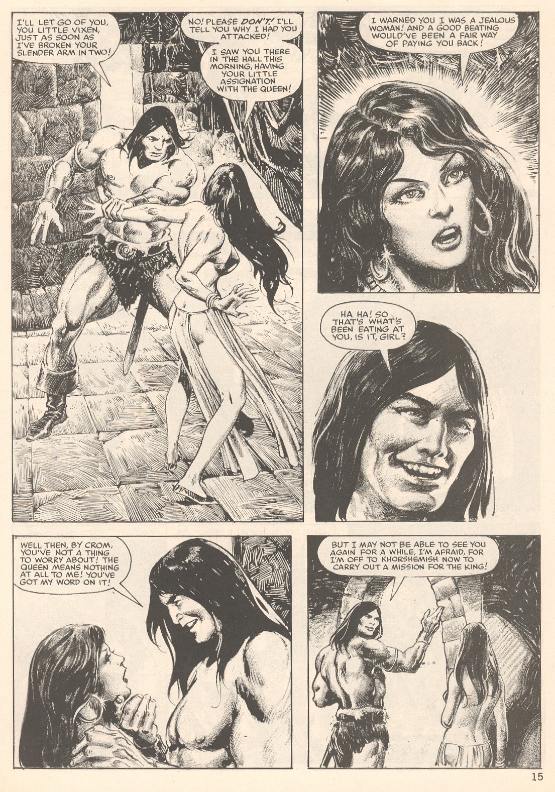 Read online The Savage Sword Of Conan comic -  Issue #80 - 15