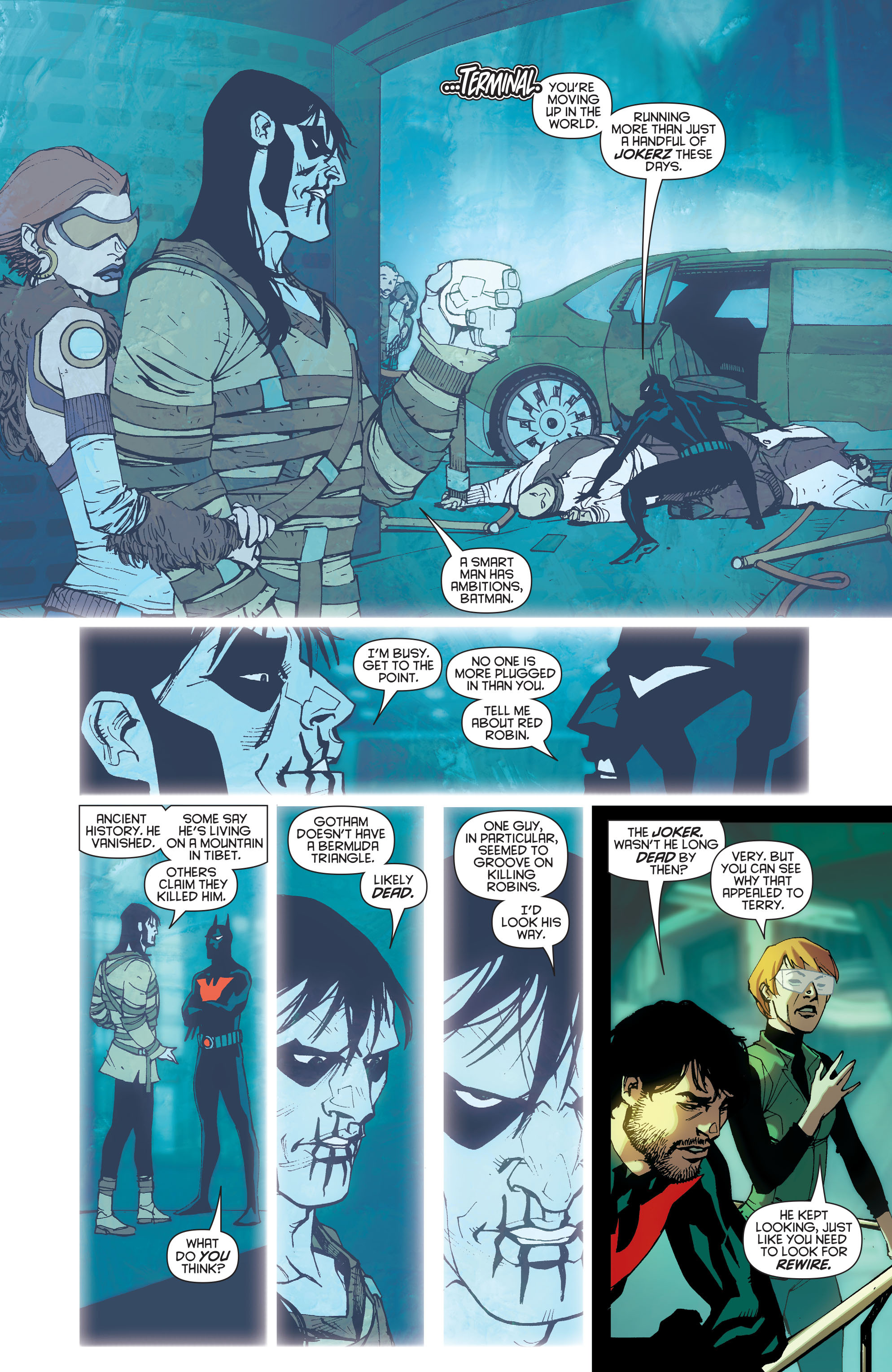 Read online Batman Beyond (2015) comic -  Issue #13 - 10